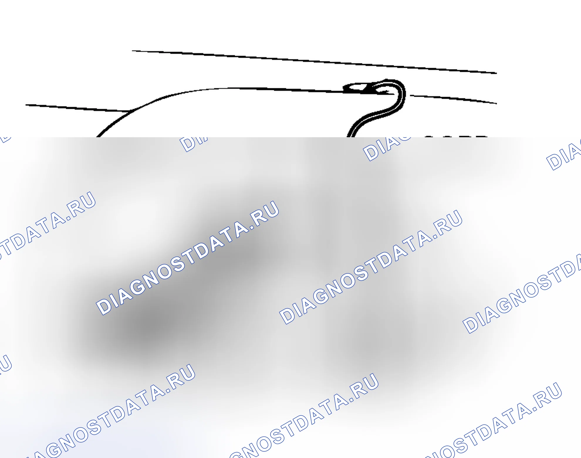 Рис. 249: Установка шнура к жгуту фотодатчика. Honda Grace I