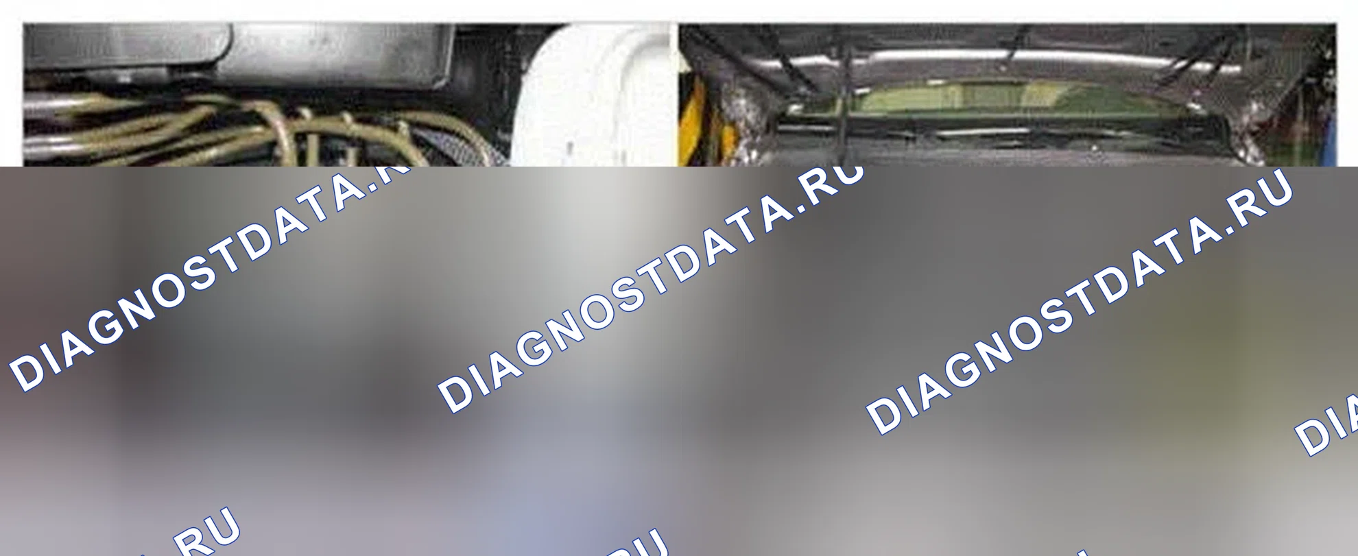 Рис. 220: Расположение компонентов. Hyundai Genesis I рестайлинг