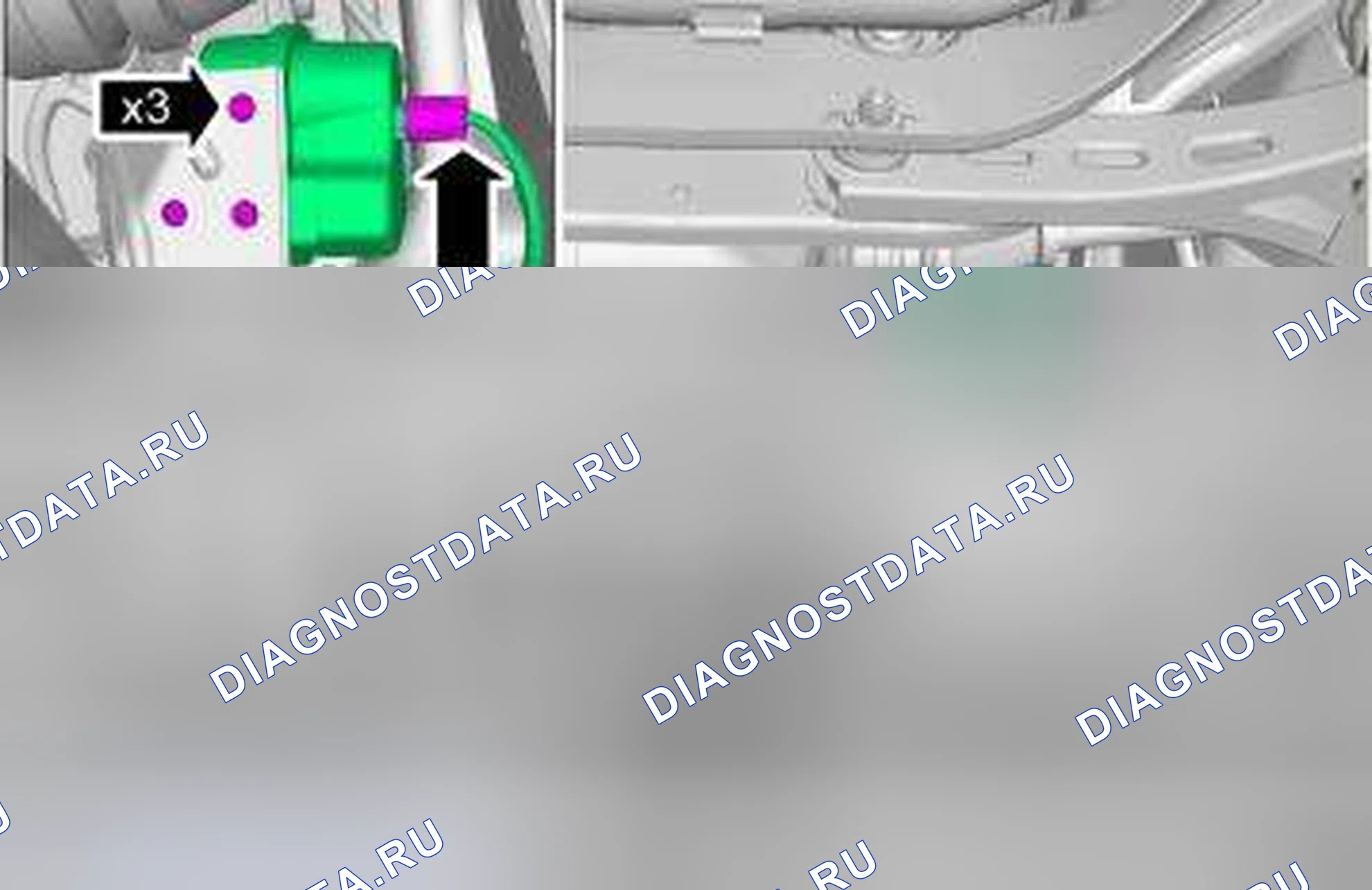 Рис. 37: ДЕМОНТАЖ. Volvo V70 III
