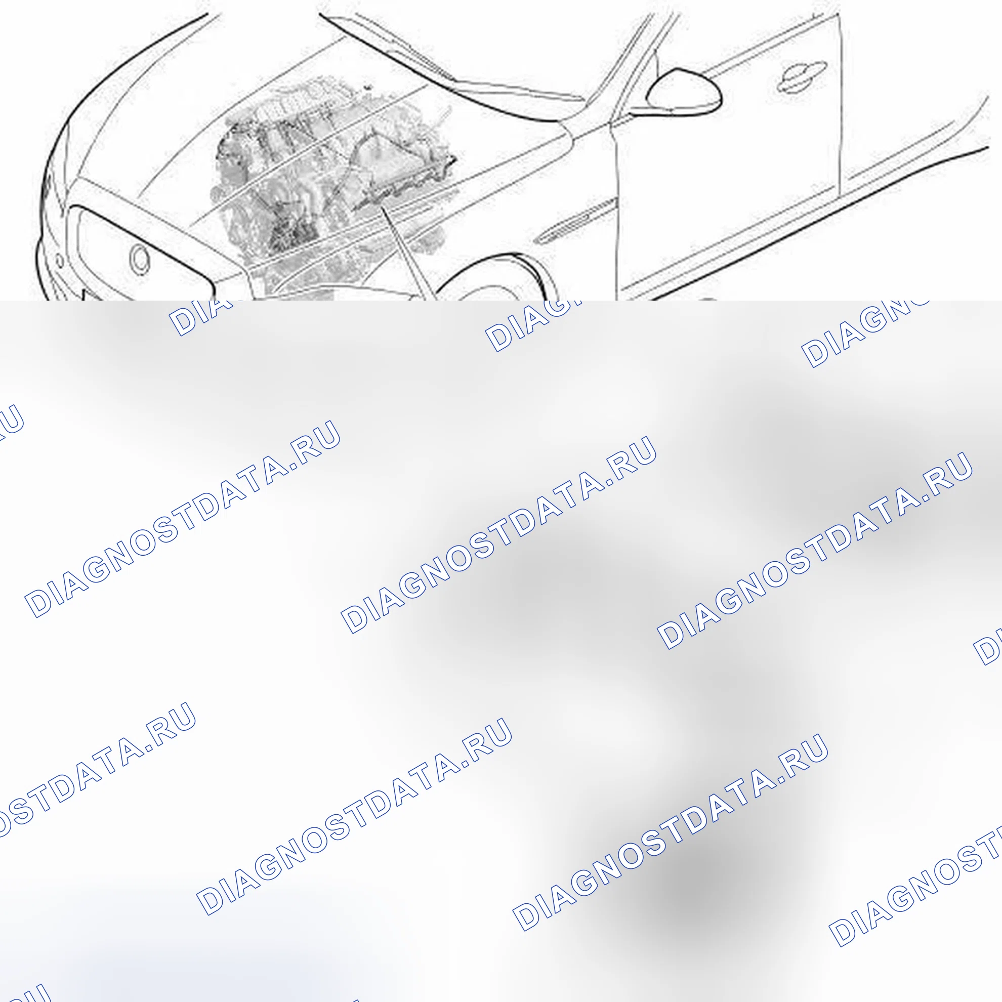 Рис. 10: РАСПОЛОЖЕНИЕ КОМПОНЕНТОВ. Jaguar XJ X351