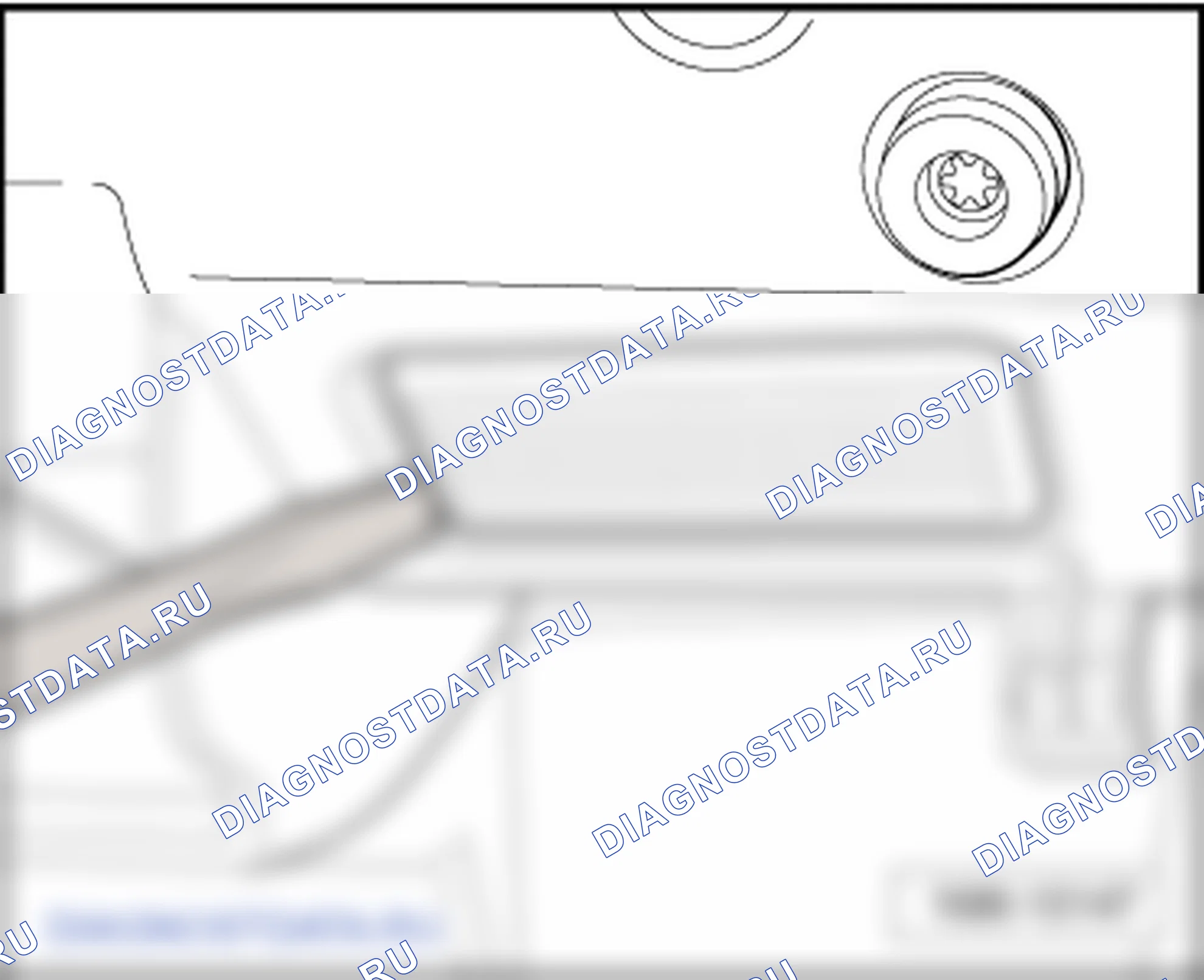 Лампы и выключатели в панели приборов. Volkswagen Golf Mk5