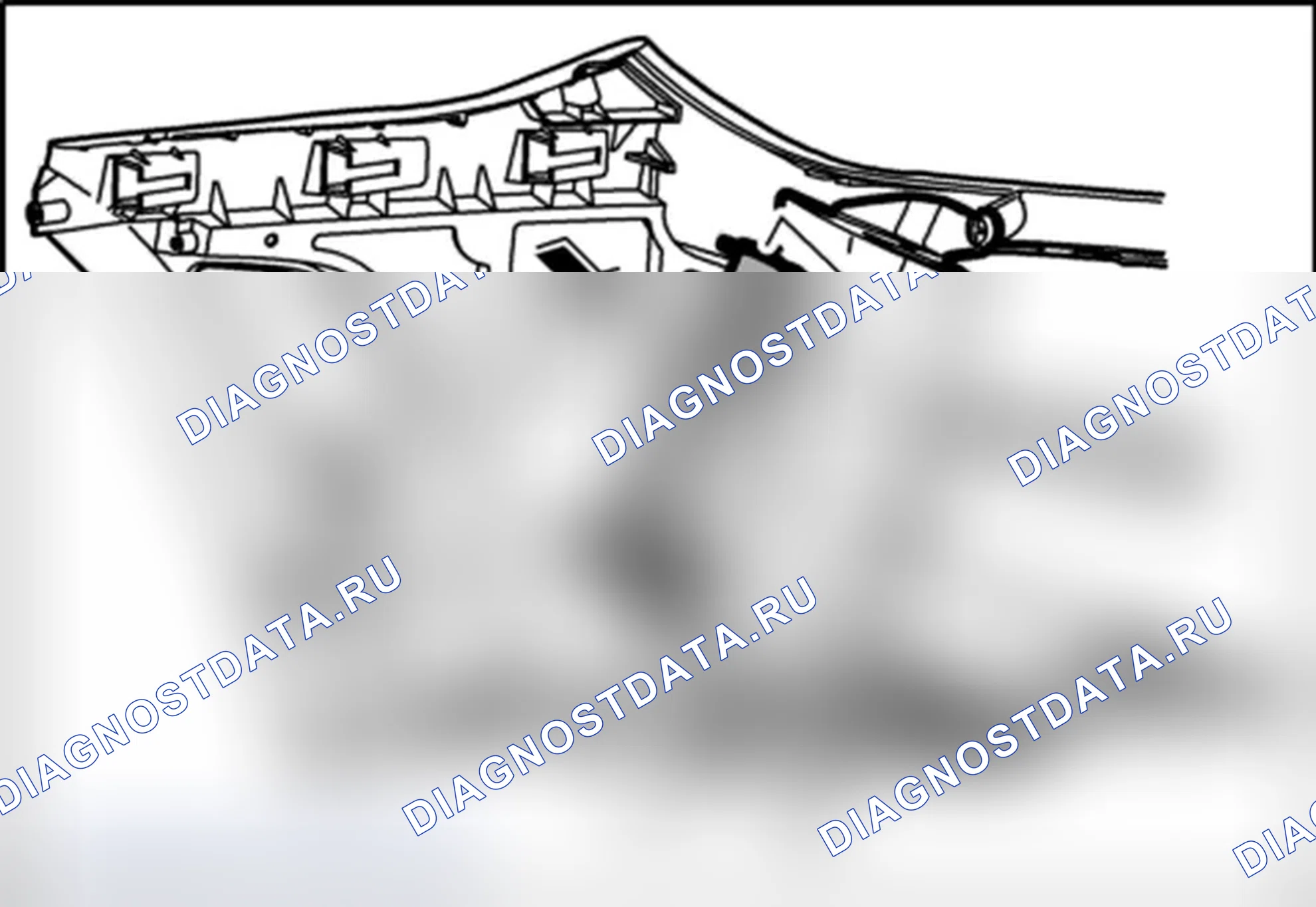 Рис. 81: Установка распылительной насадки для системы омывателя фар (Turbo). Porsche Cayenne S I рестайлинг