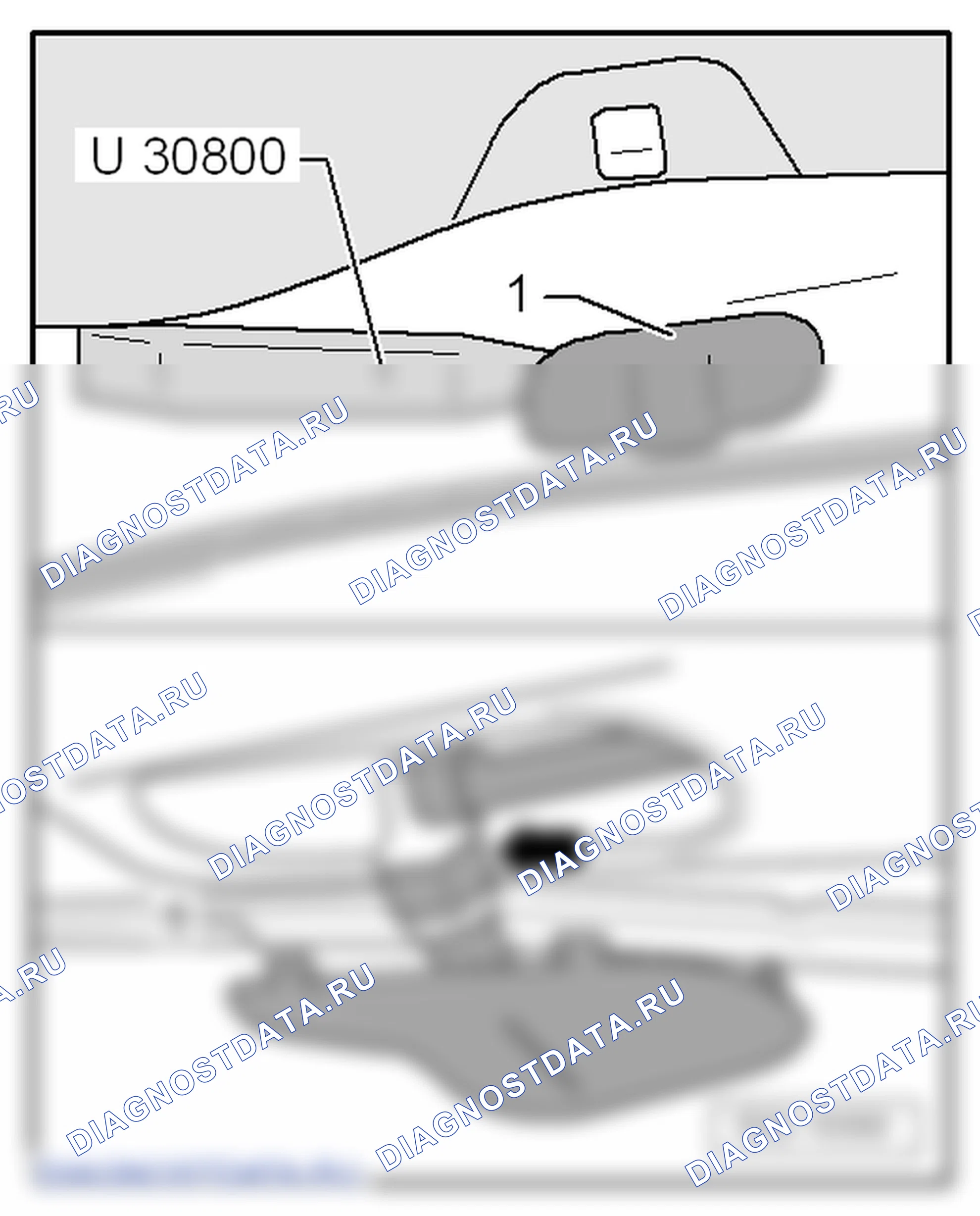 Система мойки лобового стекла. SEAT Ibiza IV