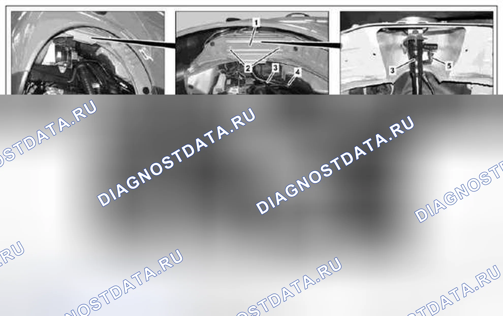 Рис. 22: Демонтаж / монтаж линии продувки - AR47.30-P-8230MCV. Kia Soul I
