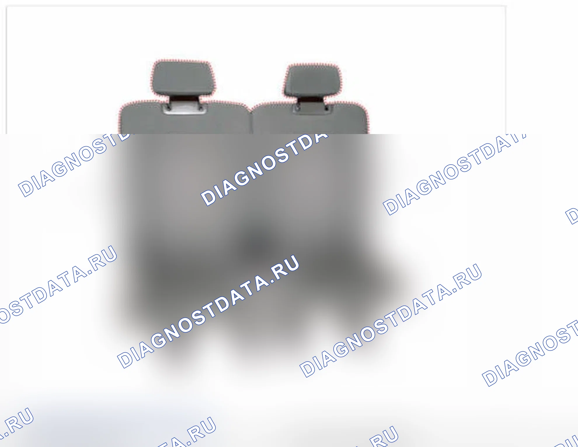 Рис. 8: [Сиденье третьего ряда в сборе]. Hyundai Santa Fe III