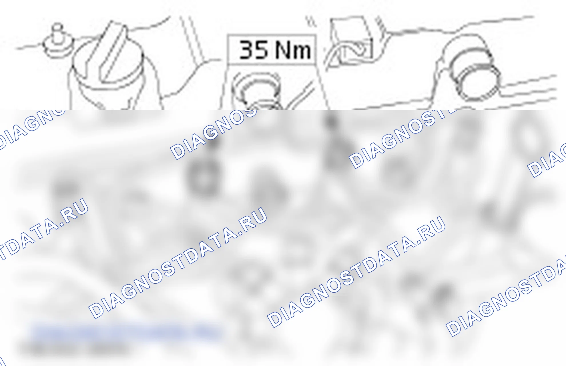 Сборка двигателя. Ford Transit Connect I