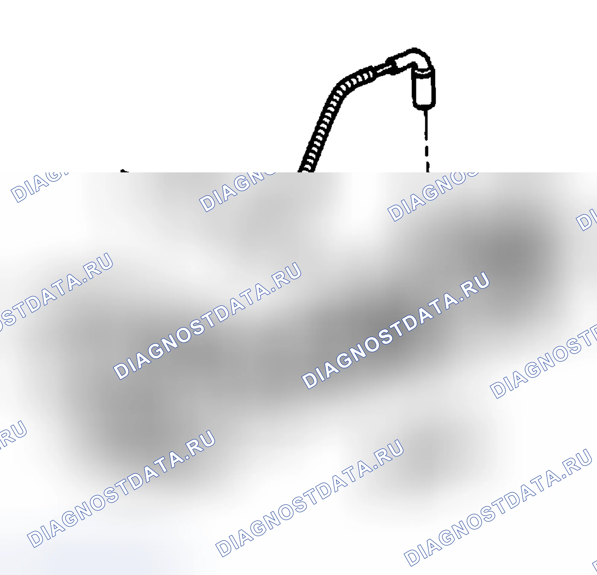 Рис. 226: Демонтаж распределителя. Chevrolet Silverado 2500 