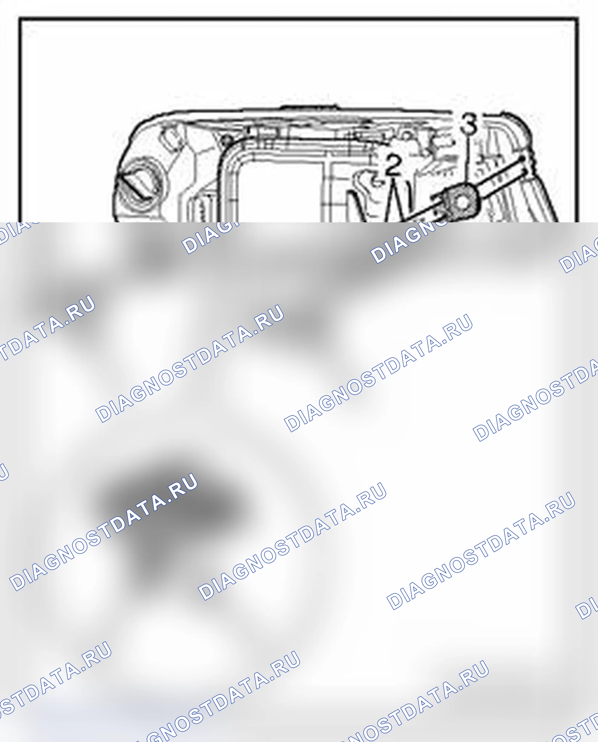 Рис. 188: Ремонтный комплект для корпуса фары, установка. Audi A6 С6