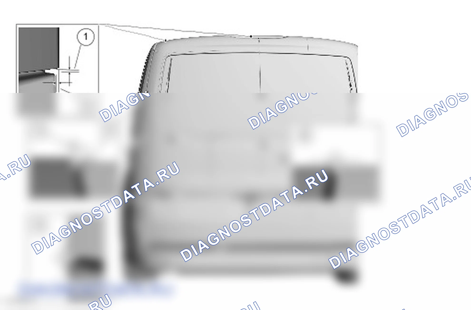 Как выверить положение задней двери. Ford Transit Connect II