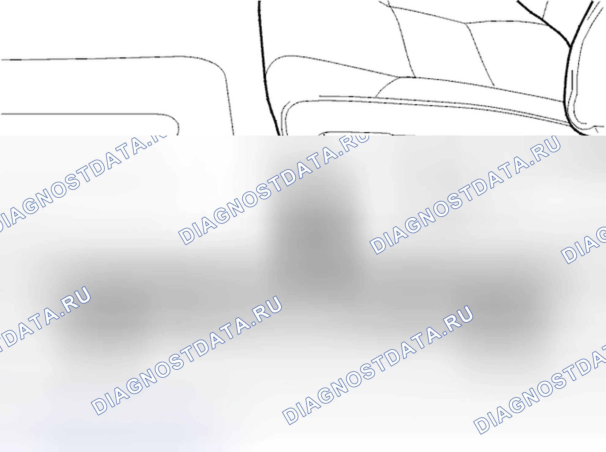 Рис. 84: Снятие обивка переднего подоконника и винта. Volvo S40 I рестайлинг