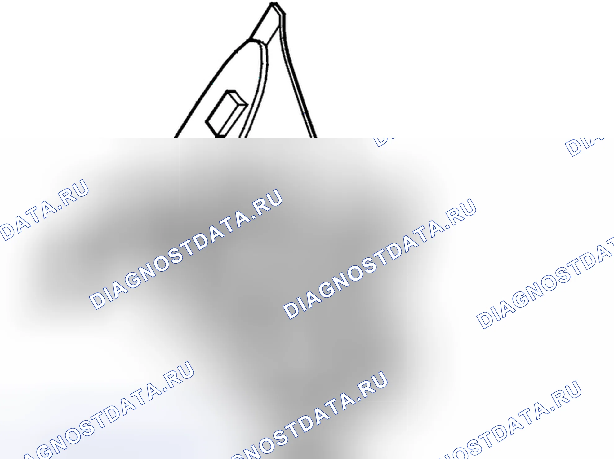 Рис. 715: Замена багажника рычага переключения передач. Volvo S60 I рестайлинг