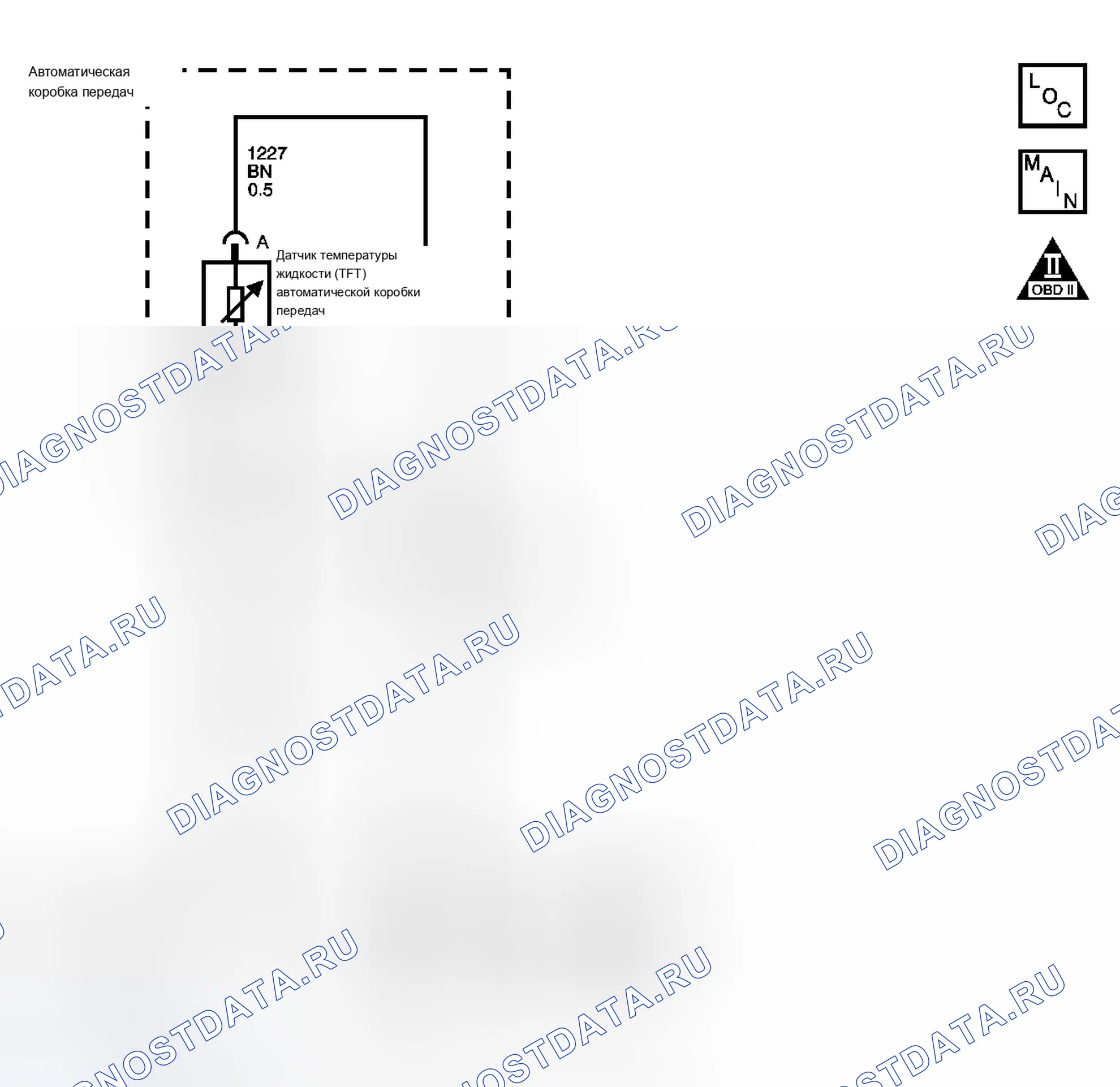 Рис. 29: расшифровка кода ошибки P0711 (3.4L). Buick Rendezvous I