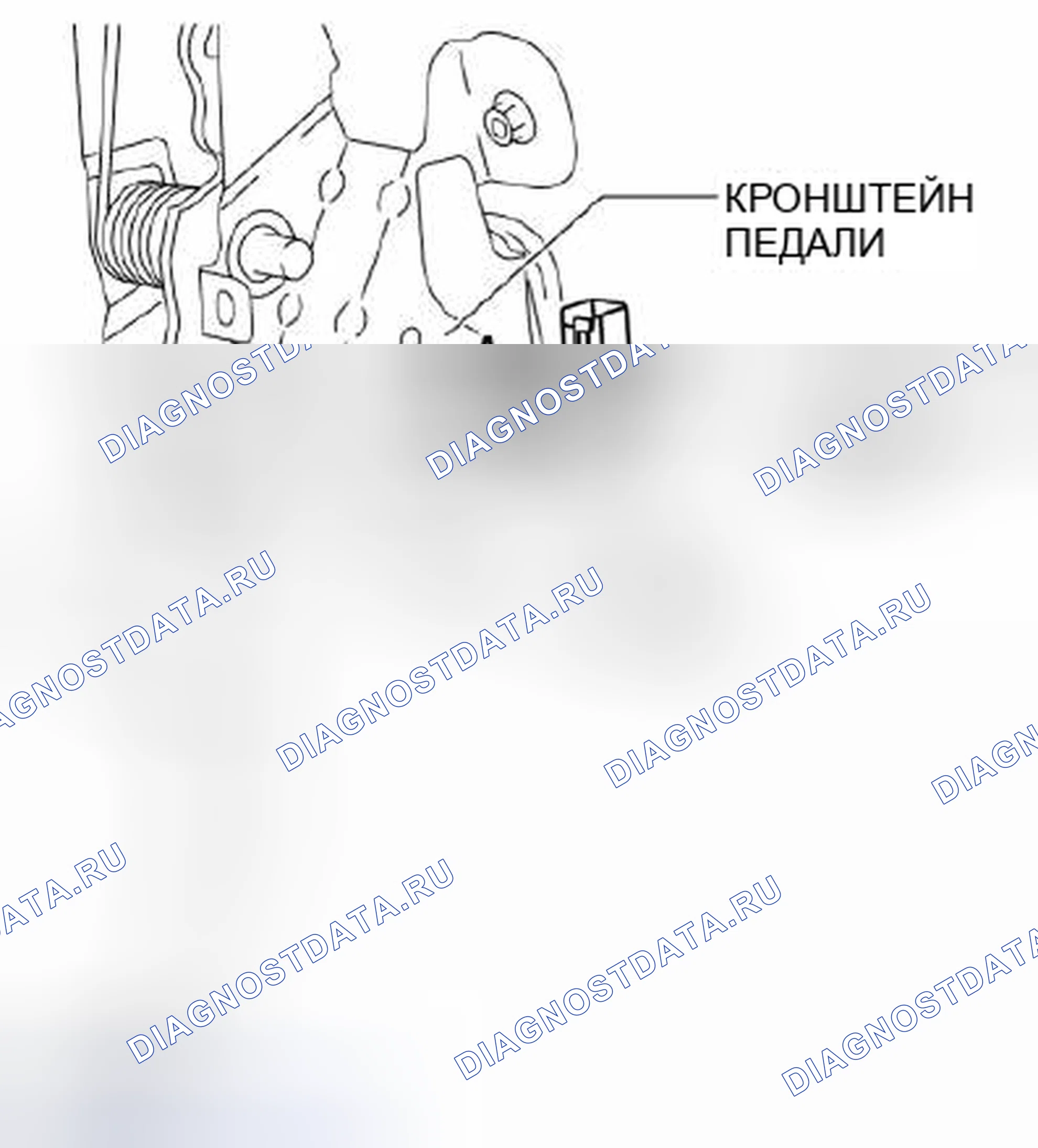 Рис. 129: Примечание по установке переключателя блокировки стартера. Mazda 3 BL рестайлинг