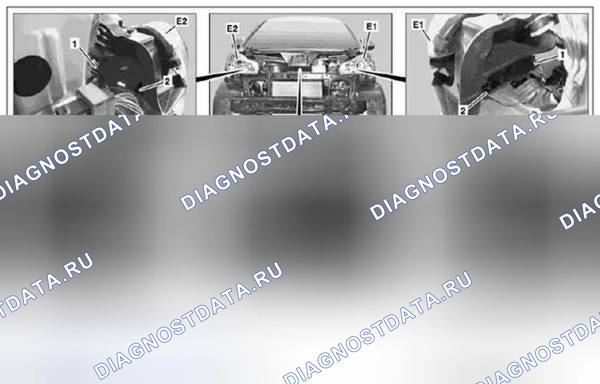 Рис. 536: Демонтаж / монтаж переднего модуля - AR62.30-P-xtigx1 1575MCU. Kia Soul I