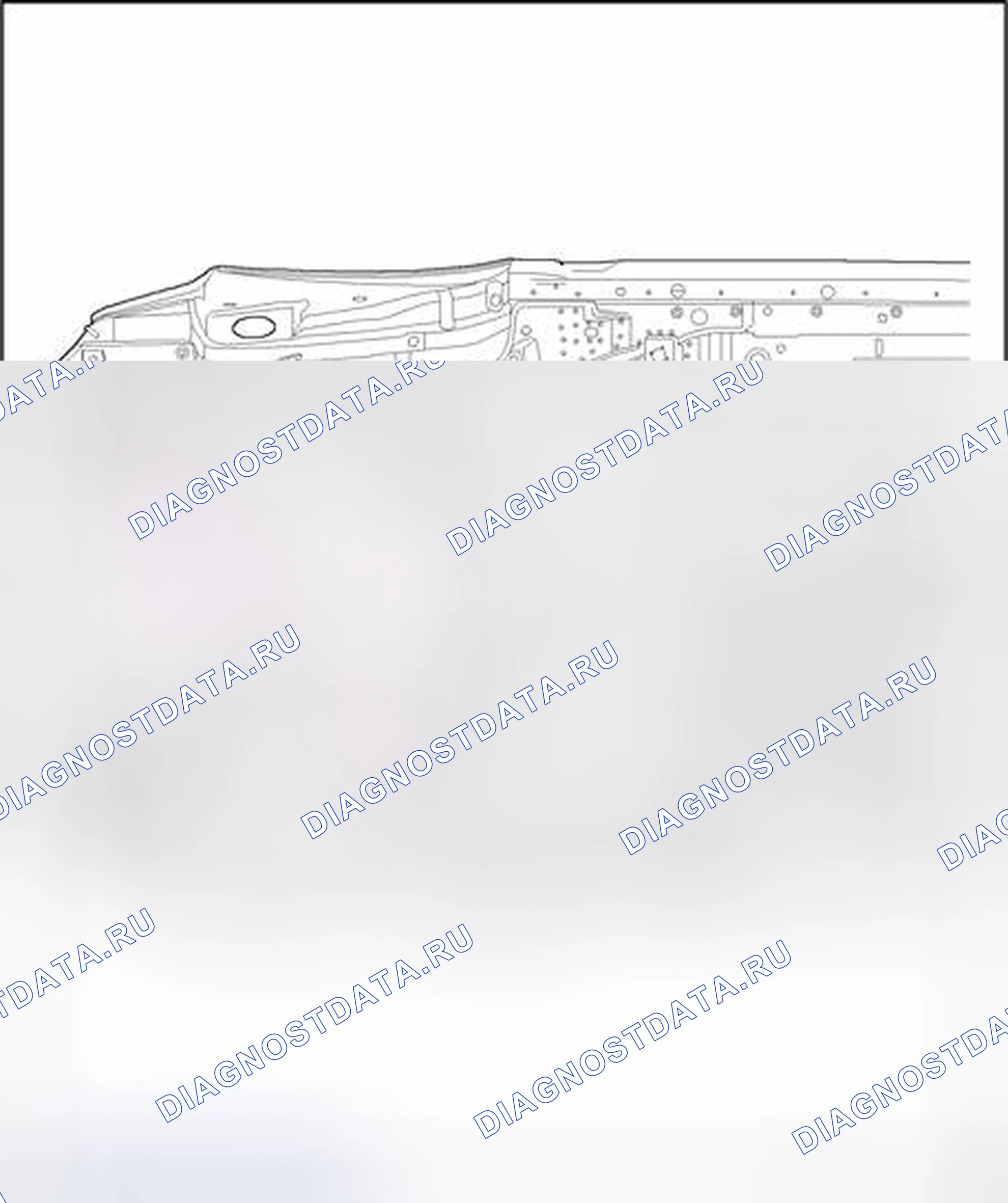 Рис. 120: Группа пола, задняя часть. Audi S4 B6