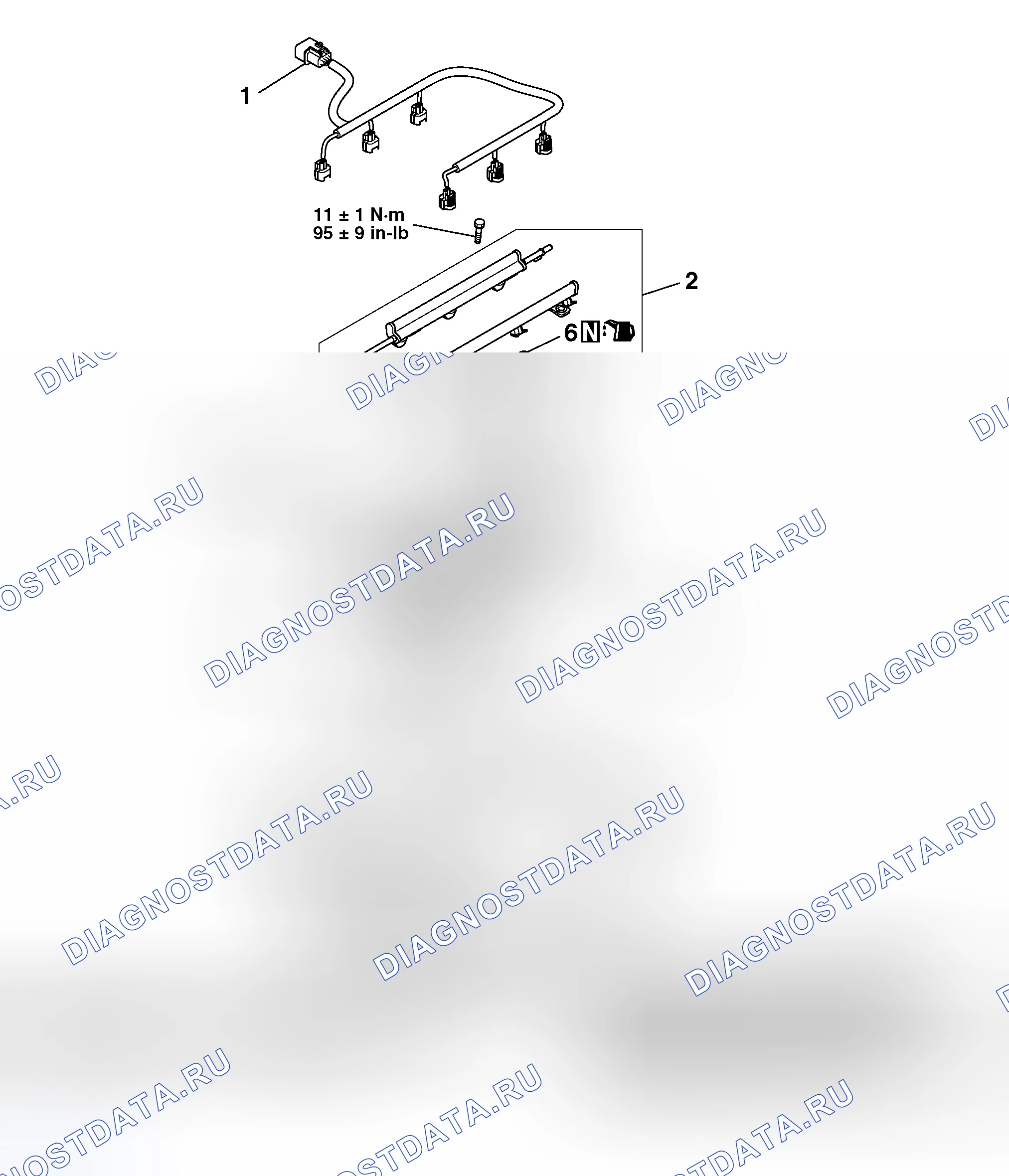 Рис. 251: ДЕМОНТАЖ И МОНТАЖ. Mitsubishi Endeavor I