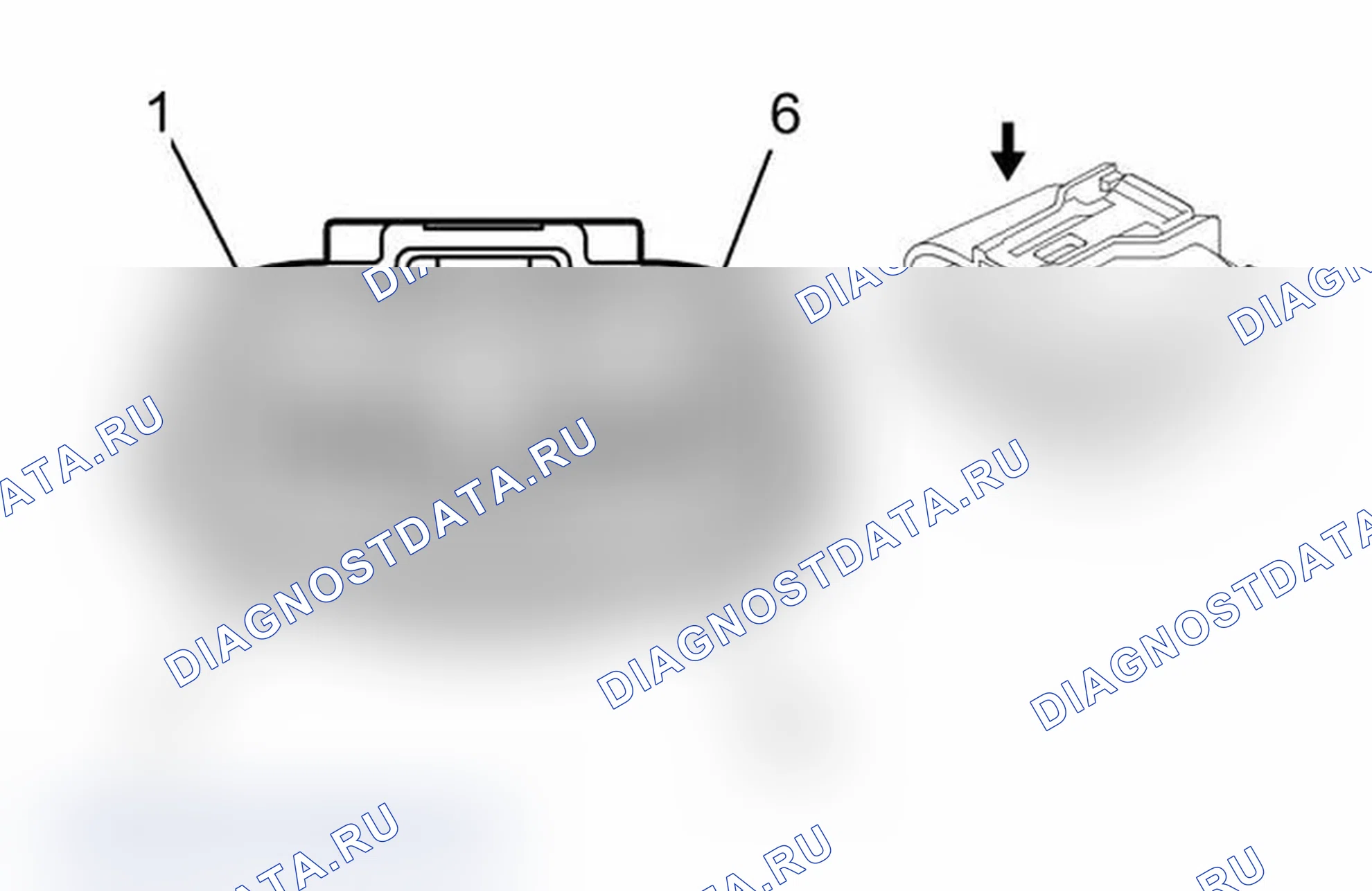 Рис. 329: Электронный модуль X3 (HP2) управления двигателем усилителя рулевого управления. Chevrolet Tahoe III
