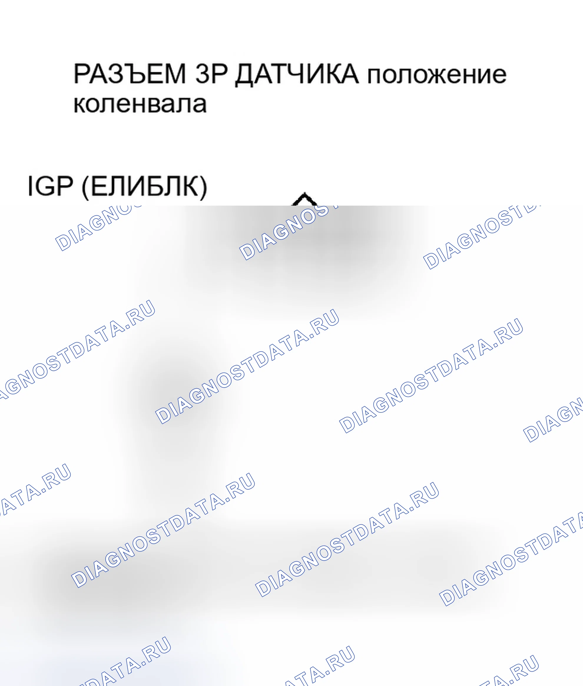 Рис. 131: Сигнал датчика расшифровка кода ошибки P0335: Ckp. Honda Element I