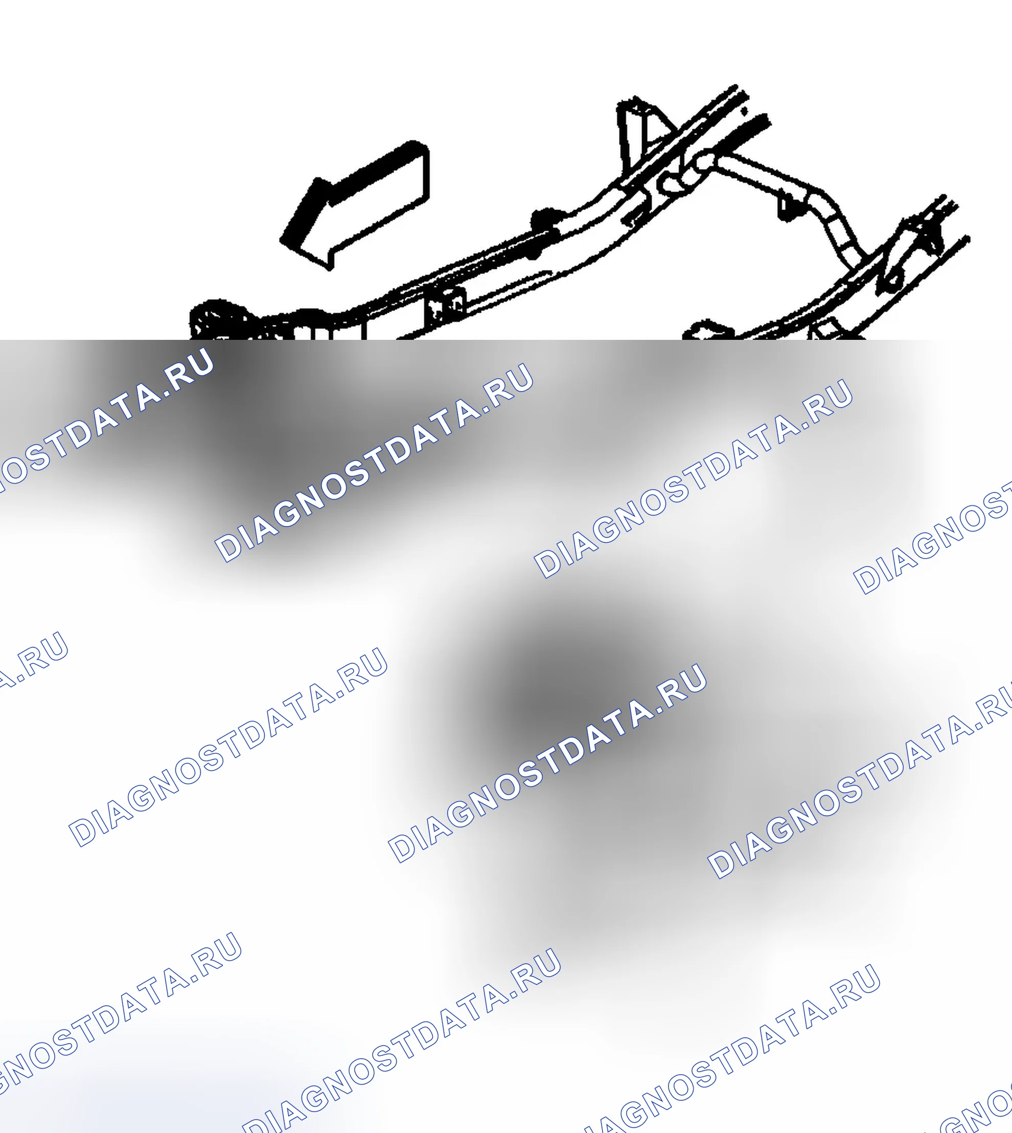 Рис. 7: Порядок демонтажа. Chevrolet Silverado 2500 