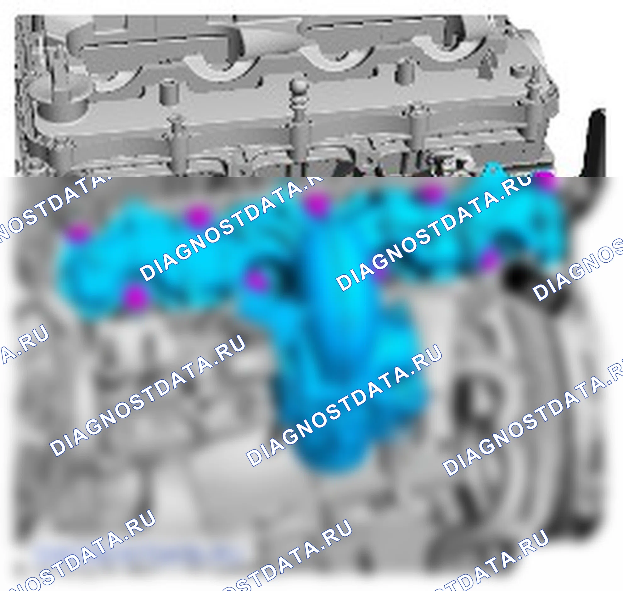 Разборка двигателя. Ford Transit VII