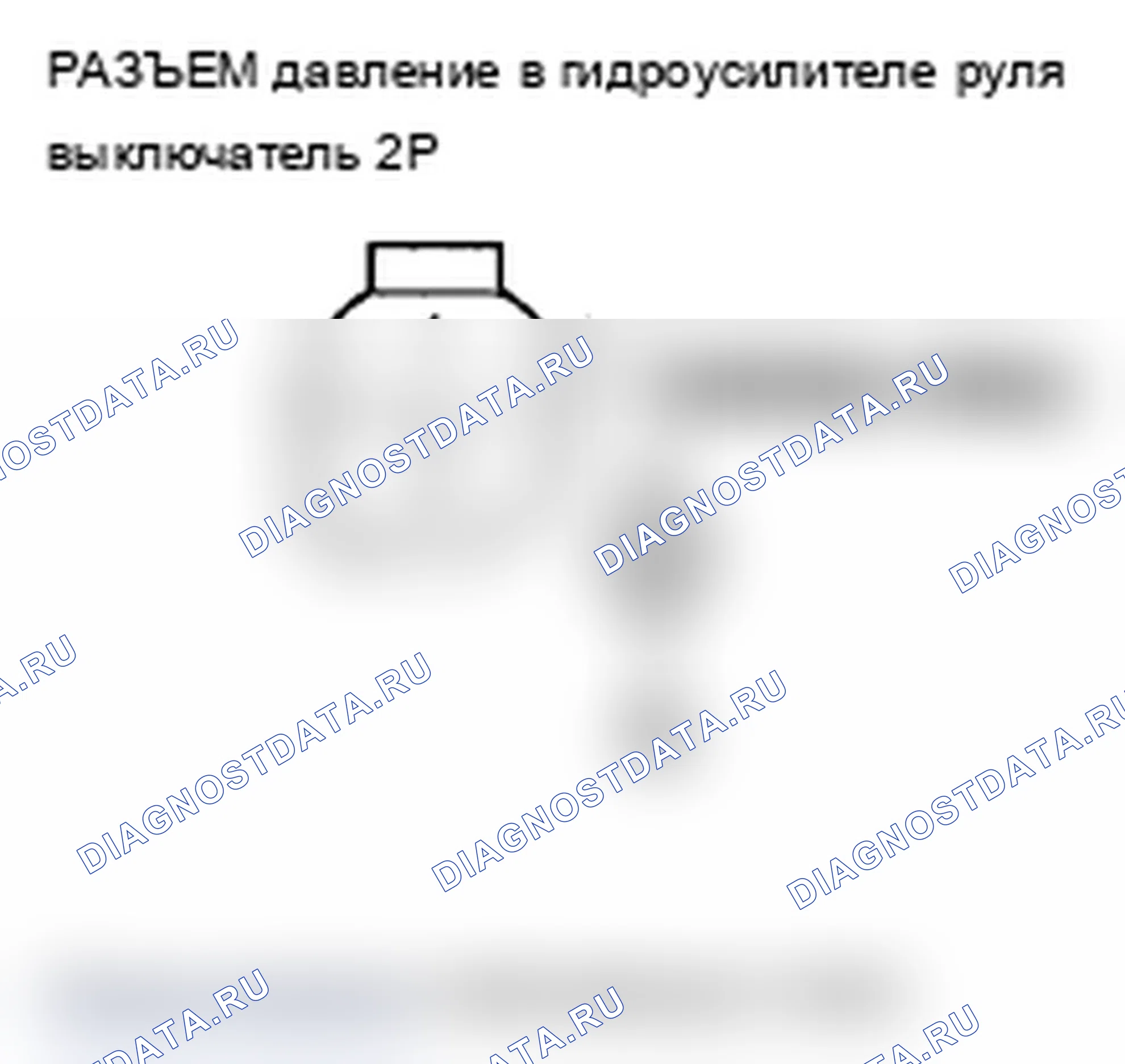 Рис. 235: Устранение неисправностей сигнальной цепи коммутатора давление в гидроусилителе руля. Acura RL II рестайлинг