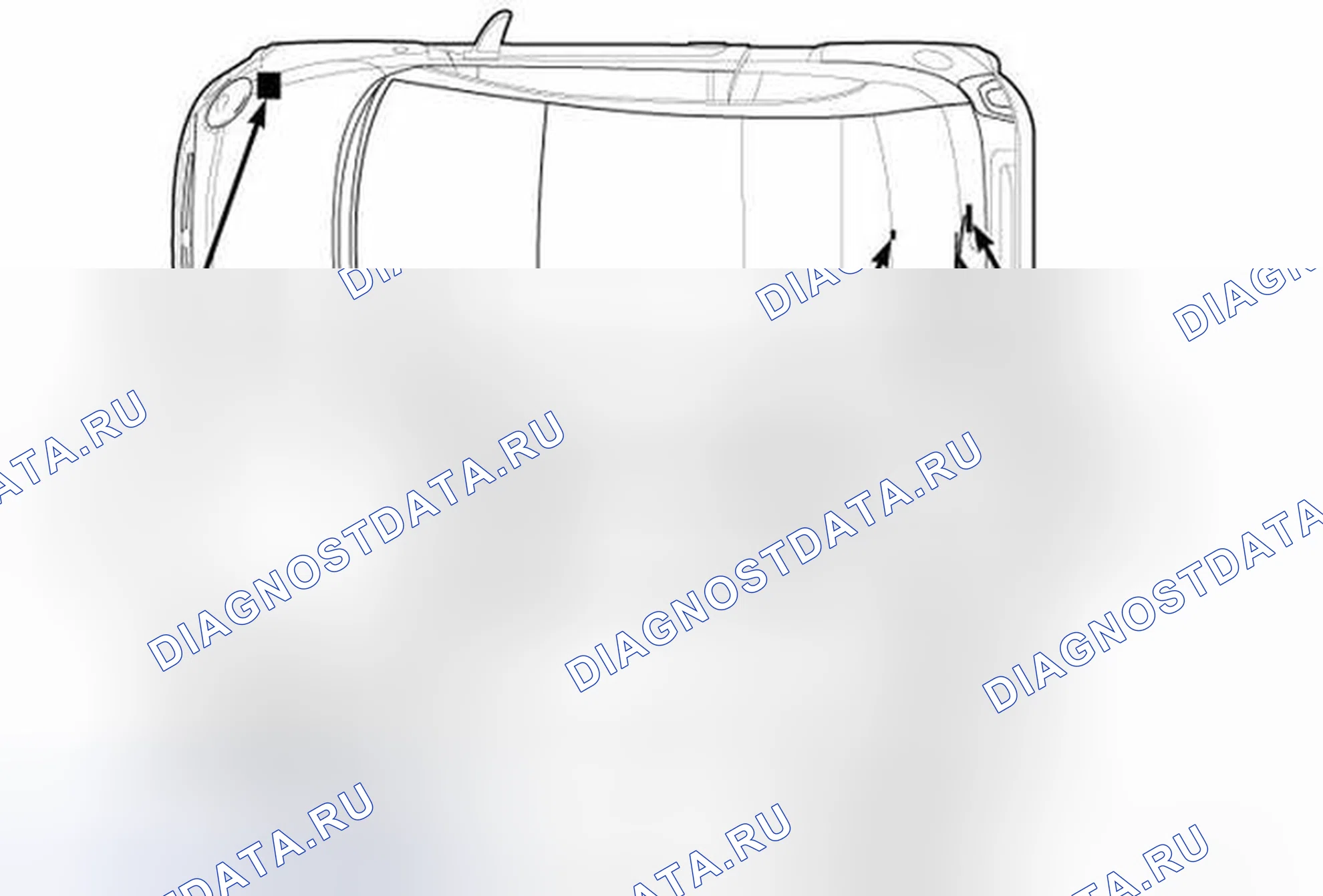 Рис. 6: ЗАДНИЙ. FIAT 500 II