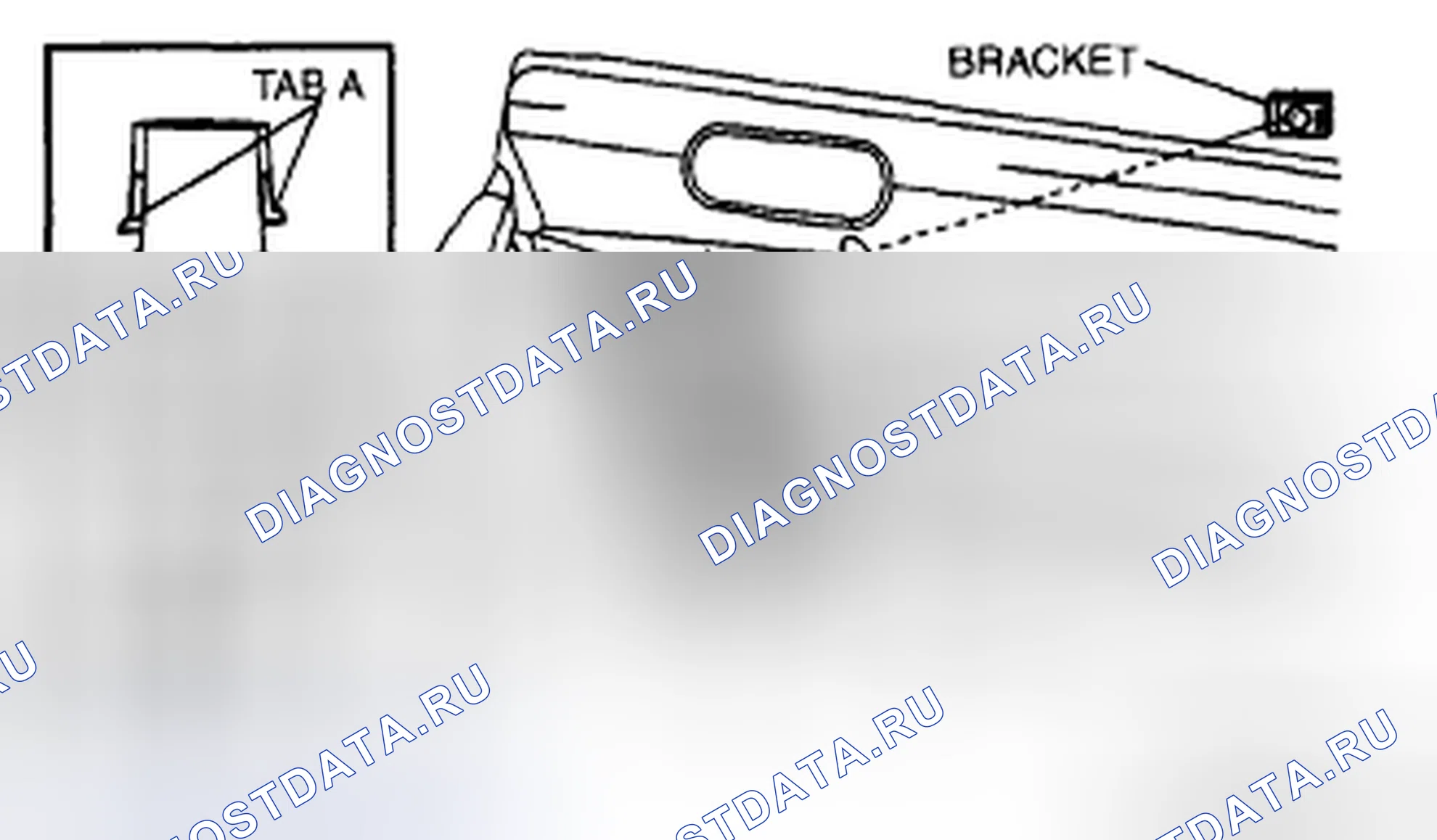 Рис. 74: Сторона пассажира. Mazda CX-7 I