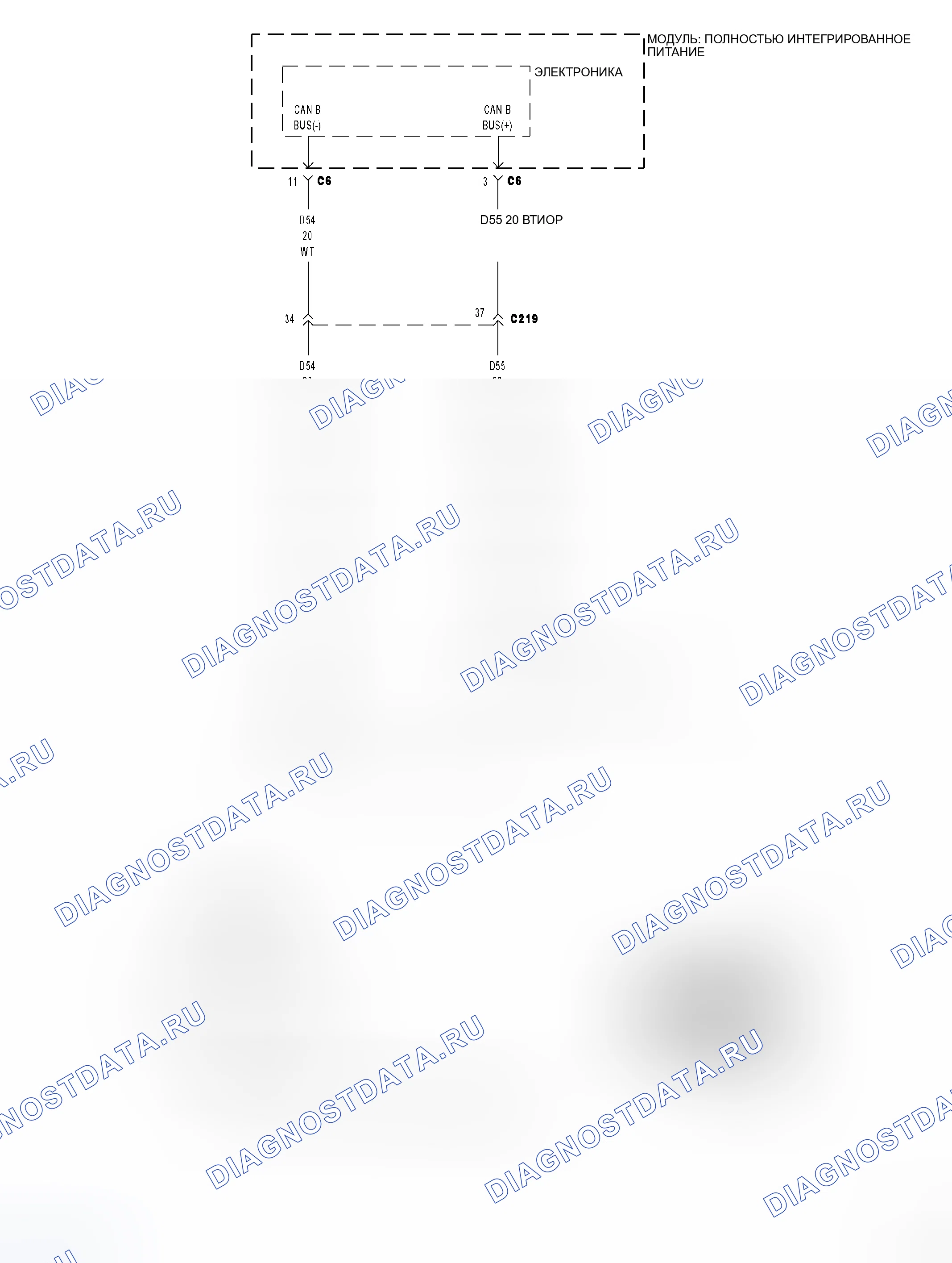 Рис. 121: Принципиальная схема. Dodge Cab & Chassis R3500 HD transition