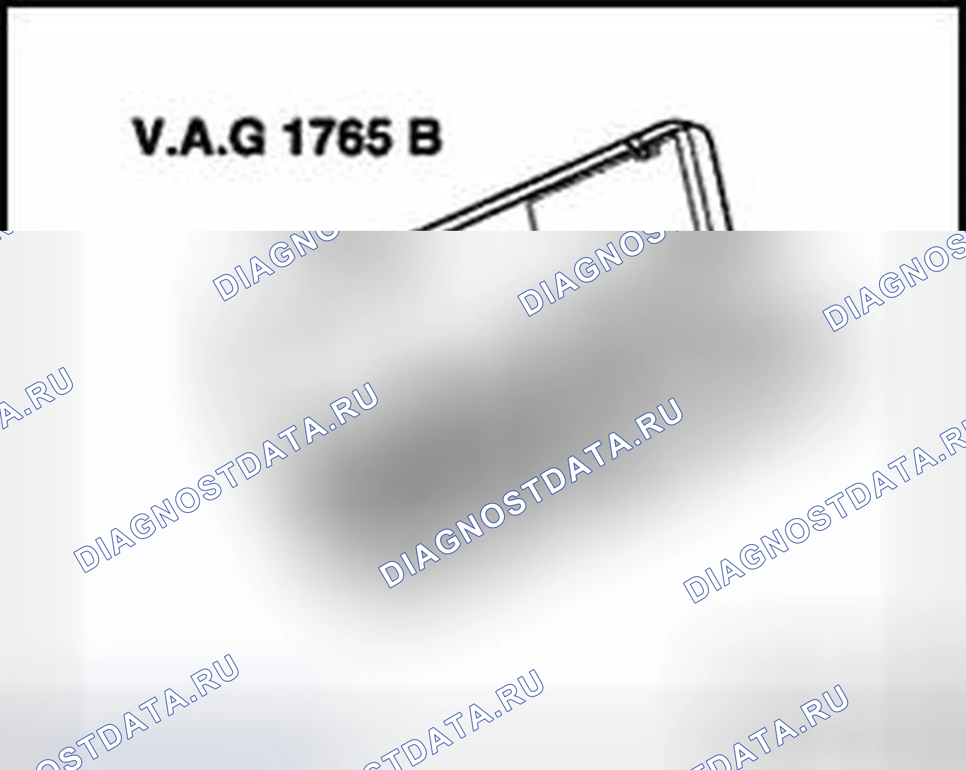 Рис. 872: Щипцы для заклепок V.A.G1765B. Audi TT 8N