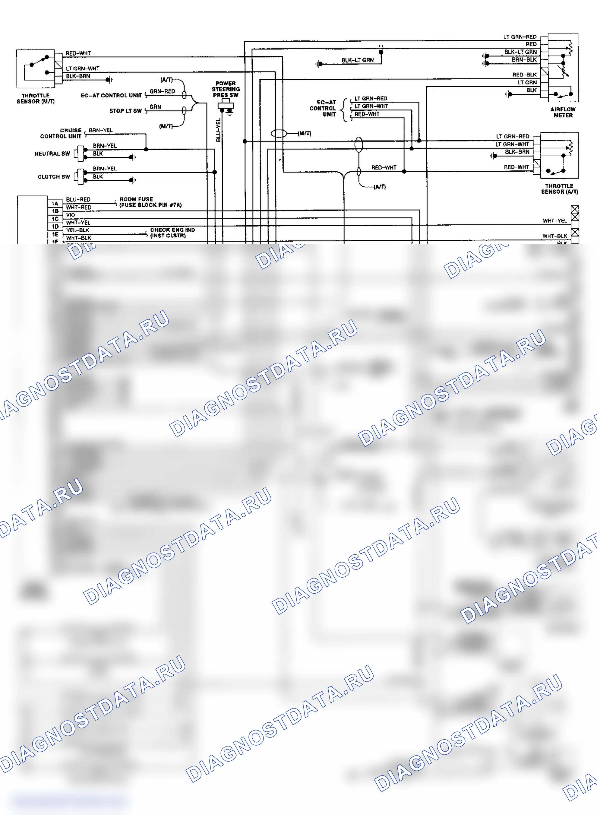 Wiring Diagram (Protege 4WD). Mazda Demio IDJ