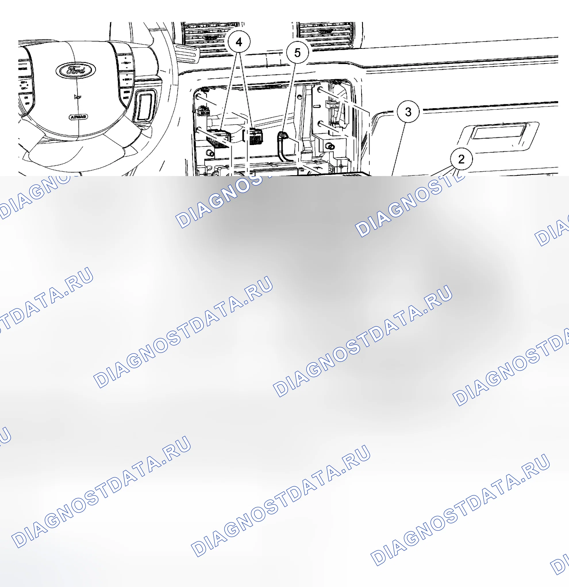 Рис. 2: Аудиоблок. Hyundai Mistra I рестайлинг