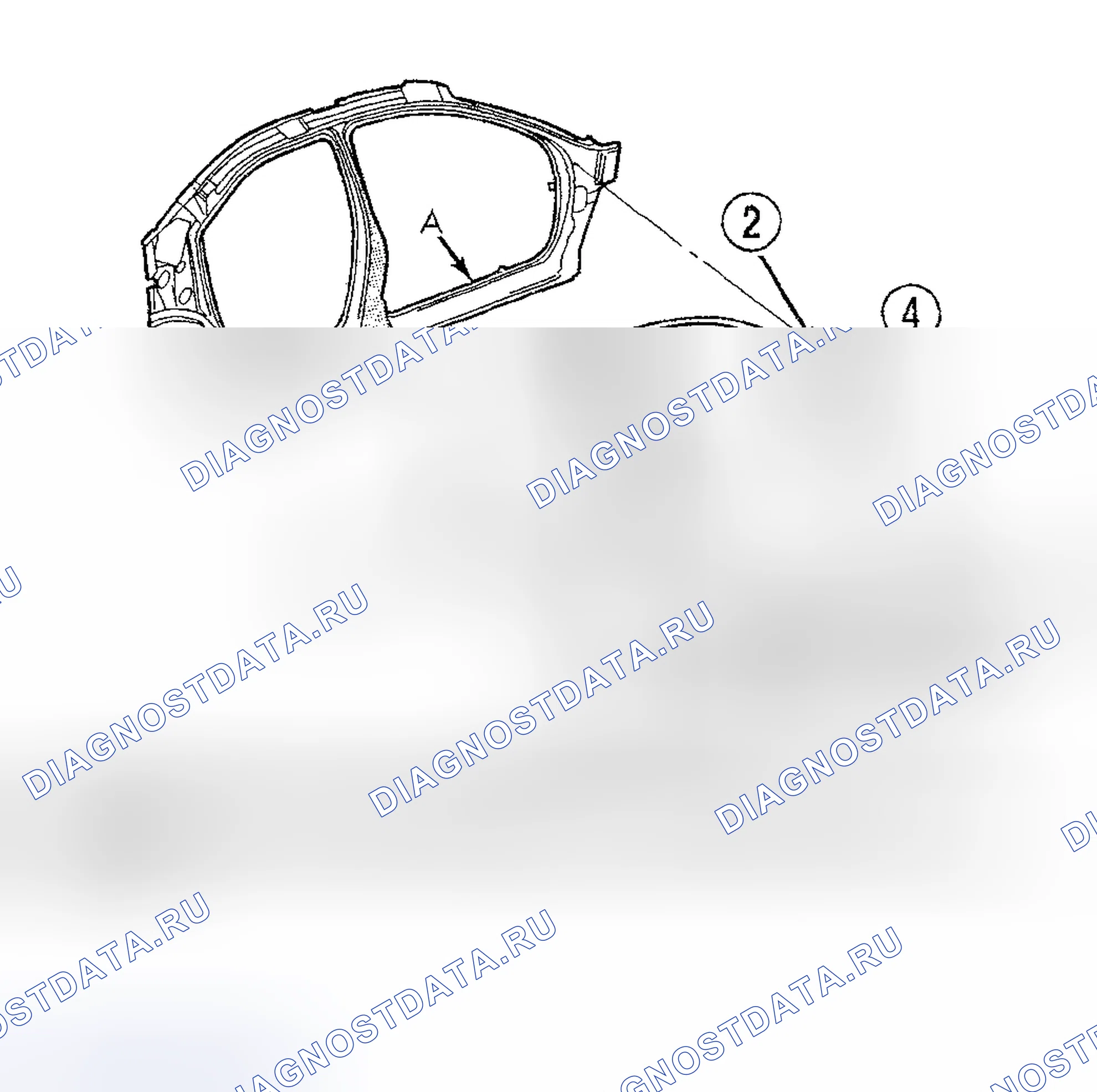 Рис. 68: ДЕМОНТАЖ. Dodge Stratus II рестайлинг
