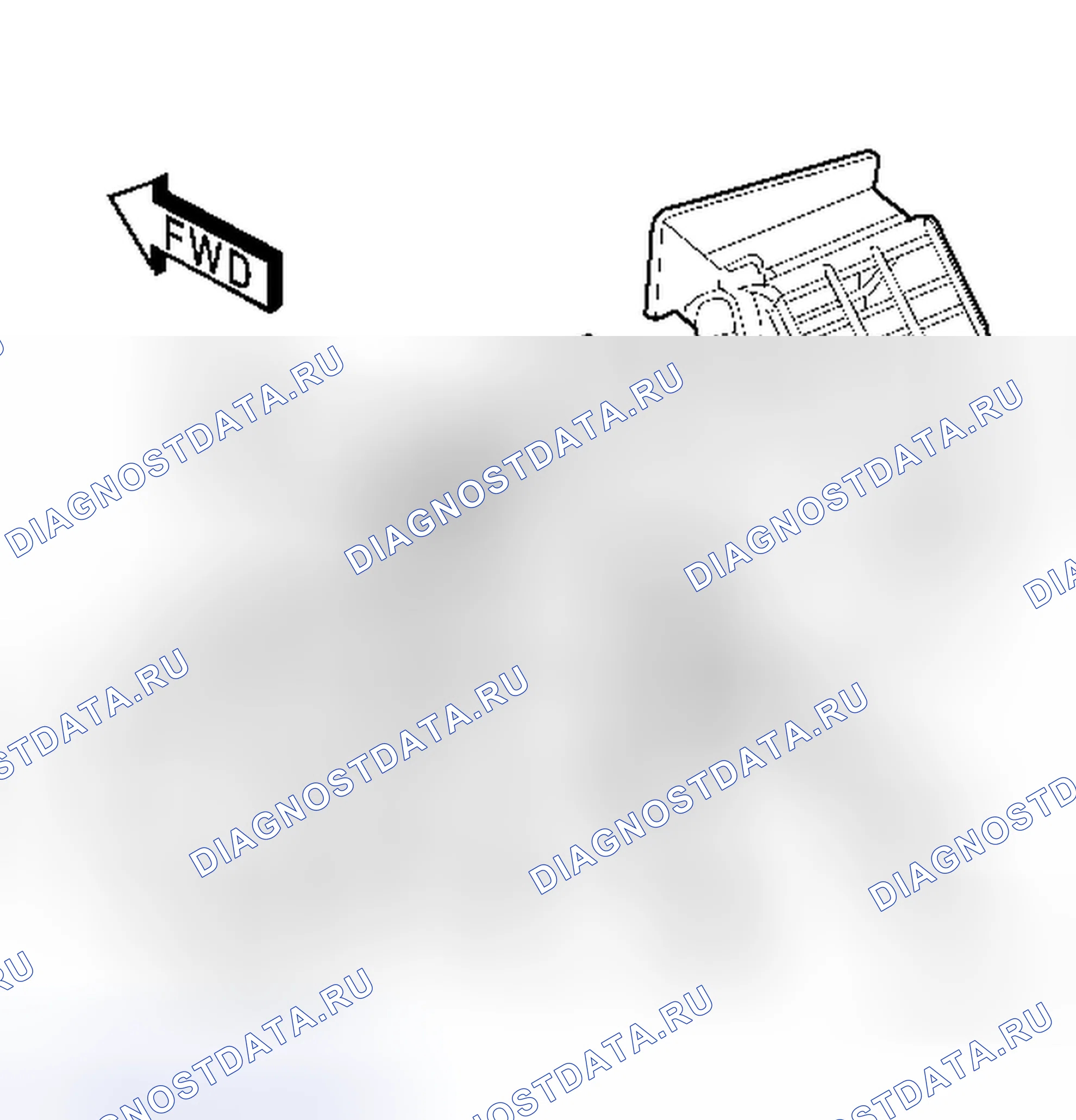 Рис. 10: ПРИВОД ДВЕРЦЫ СМЕСИТЕЛЯ. Dodge Cab & Chassis R3500 HD 