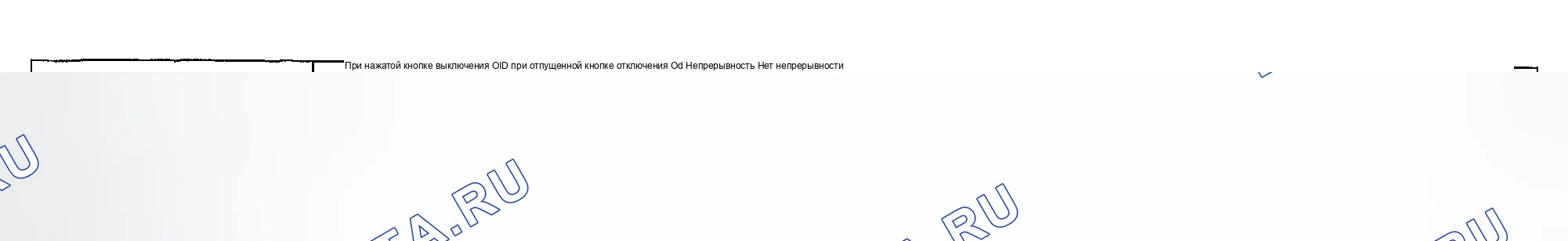 Рис. 241: Проверка выключателя " O / D OFF ". Suzuki Aerio I