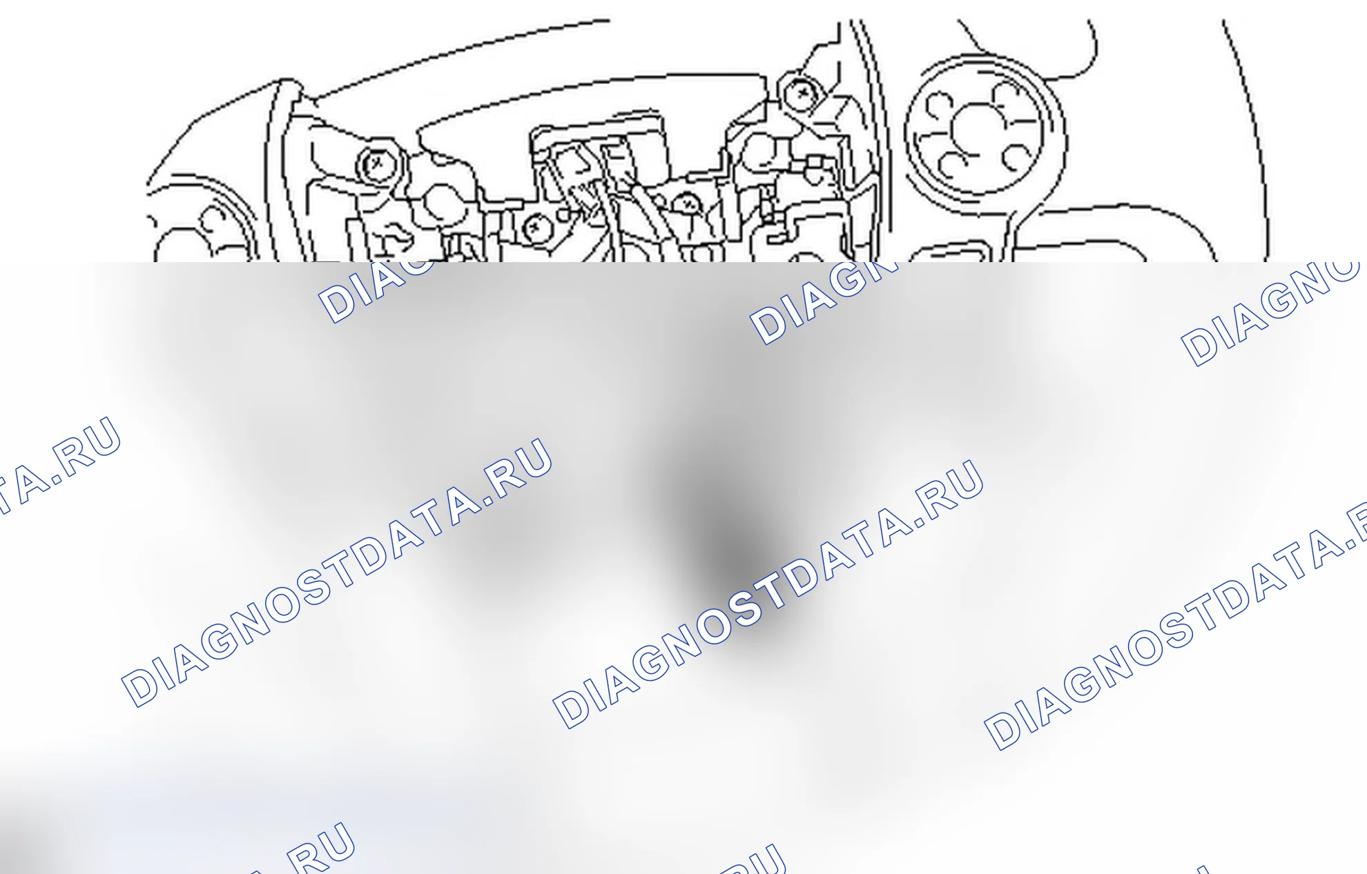 Рис. 3: ДЕМОНТАЖ. Toyota Prius PHV pre-III