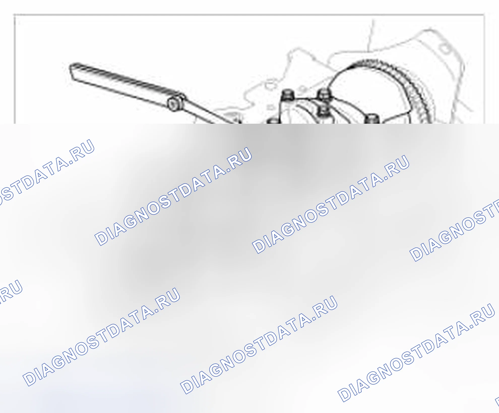 Рис. 241: Проверка механической части двигателя. BMW 6 серия F06/F13/F12