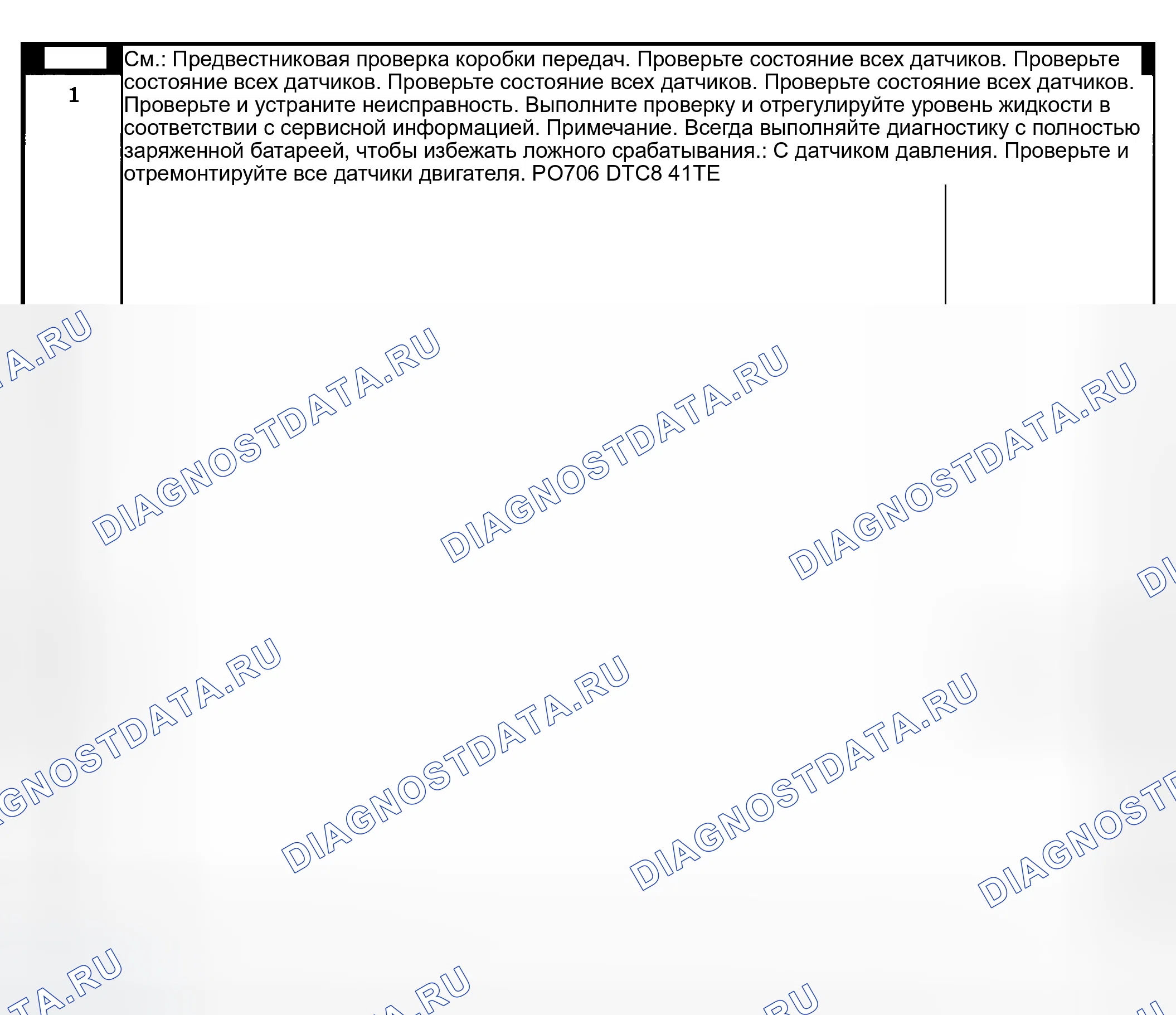 Рис. 505: Диагностические процедуры. Dodge Grand Caravan IV