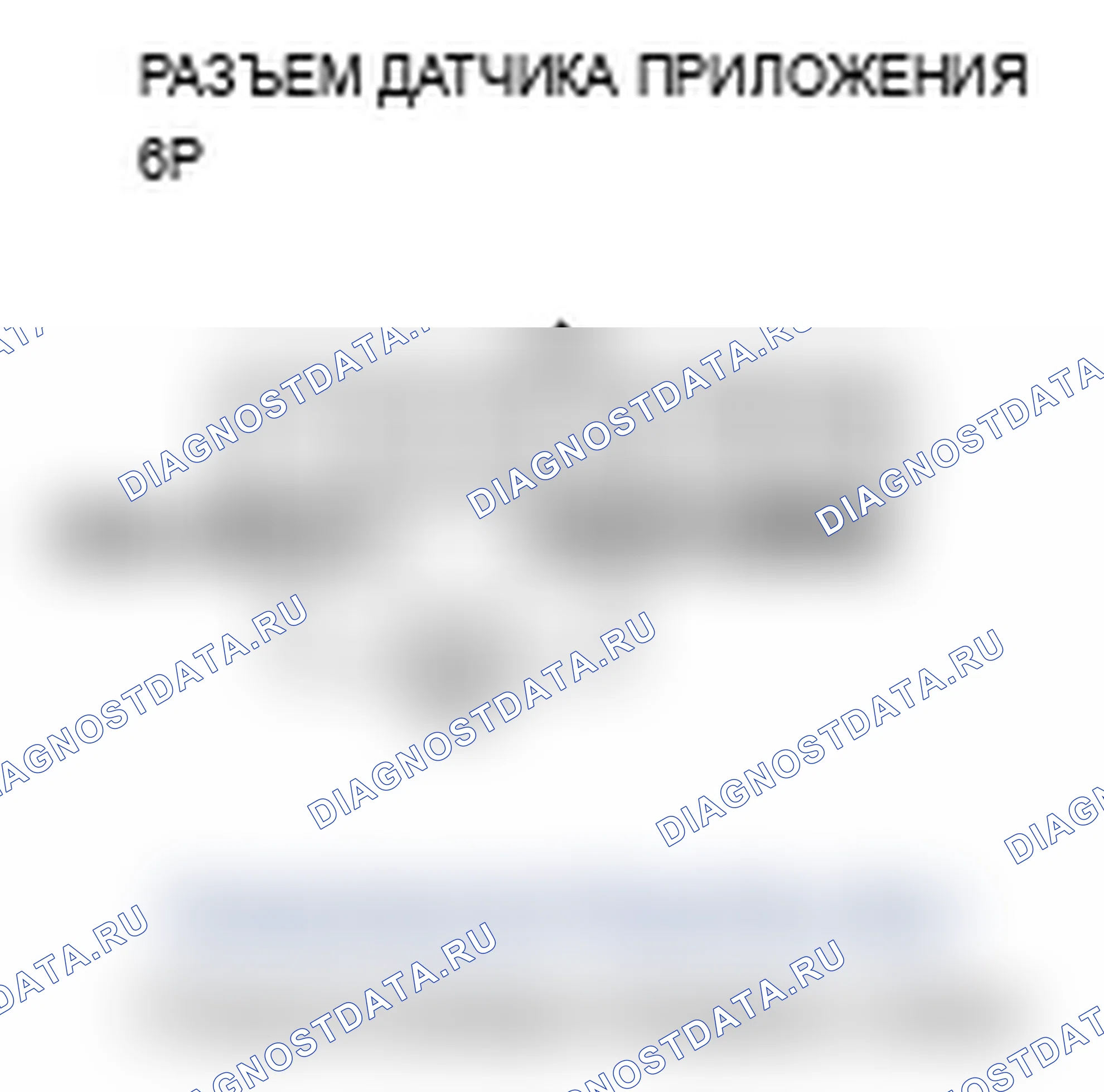 Рис. 57: P2123 расшифровка кода ошибки: высокое напряжение цепи датчика A APP (датчик D положение дроссельной заслонки). Acura RDX I
