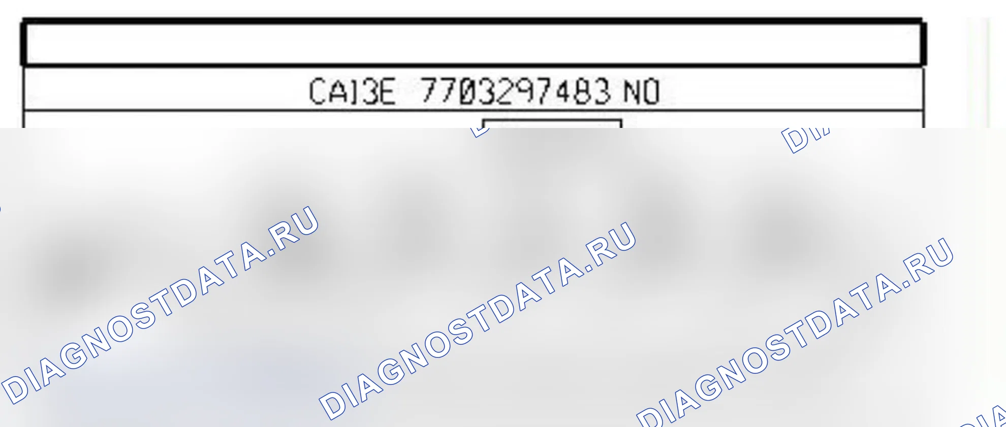 Распиновка разъёма 1001 — Reservoir gaz de petrole liquefie. Renault Megane II