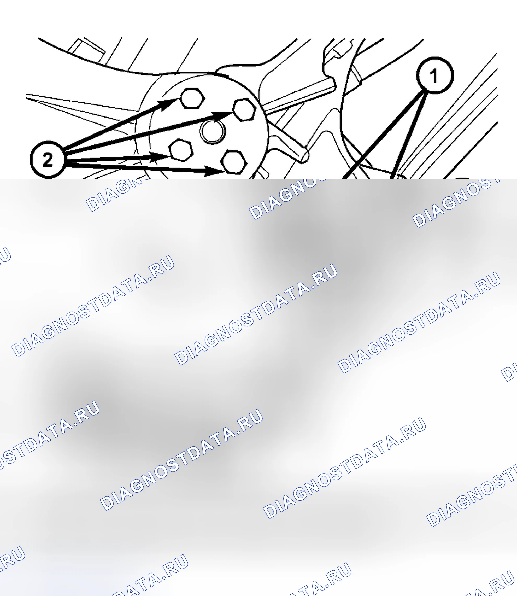 Рис. 10: ДЕМОНТАЖ. Dodge Grand Caravan IV