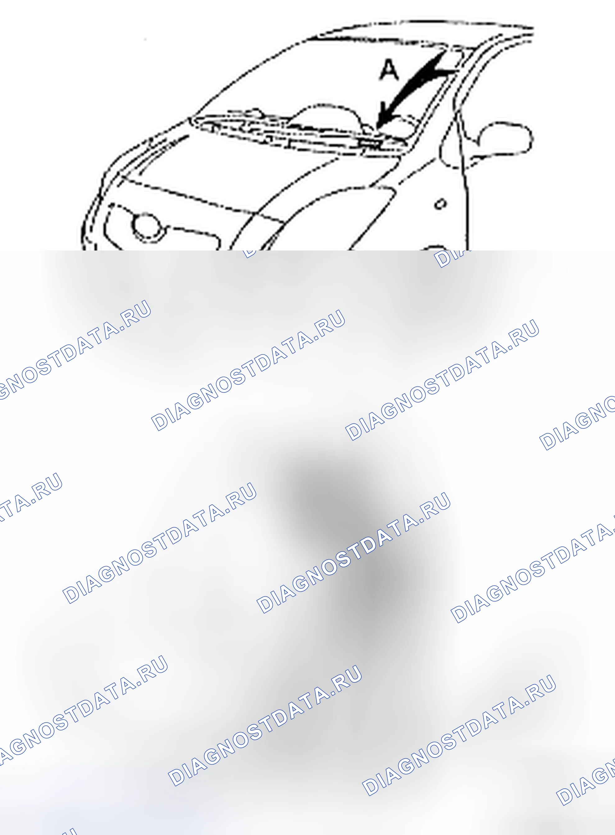Рис. 2: ИДЕНТИФИКАЦИОННЫЕ И СЕРИЙНЫЕ НОМЕРА ТРАНСПОРТНЫХ СРЕДСТВ. Toyota Yaris II