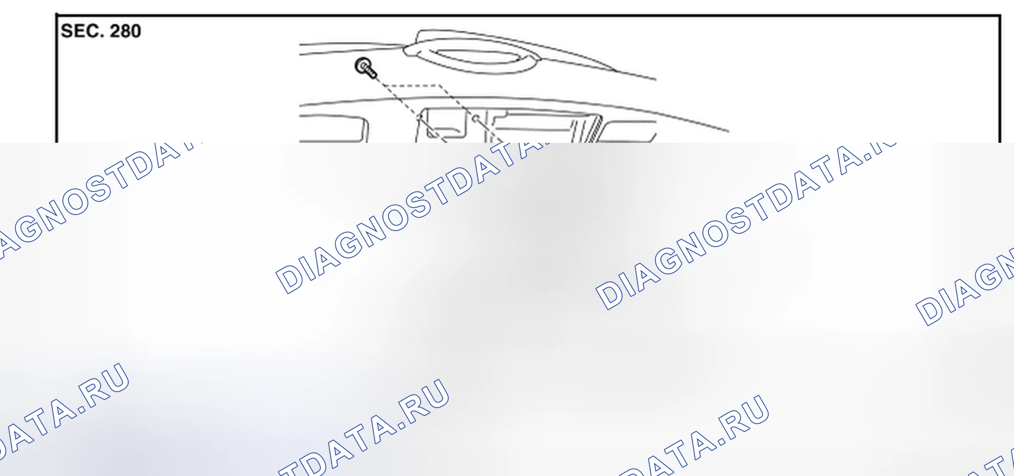 Рис. 13: Разнесенный вид. Nissan Murano Z51 рестайлинг 2