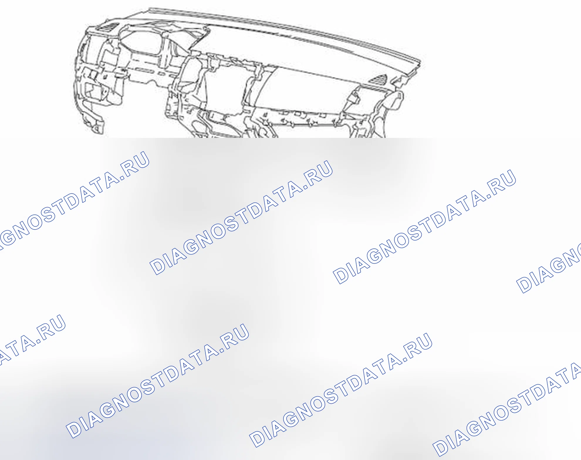 Рис. 100: ДЕМОНТАЖ И МОНТАЖ. Mitsubishi Lancer Ralliart X рестайлинг