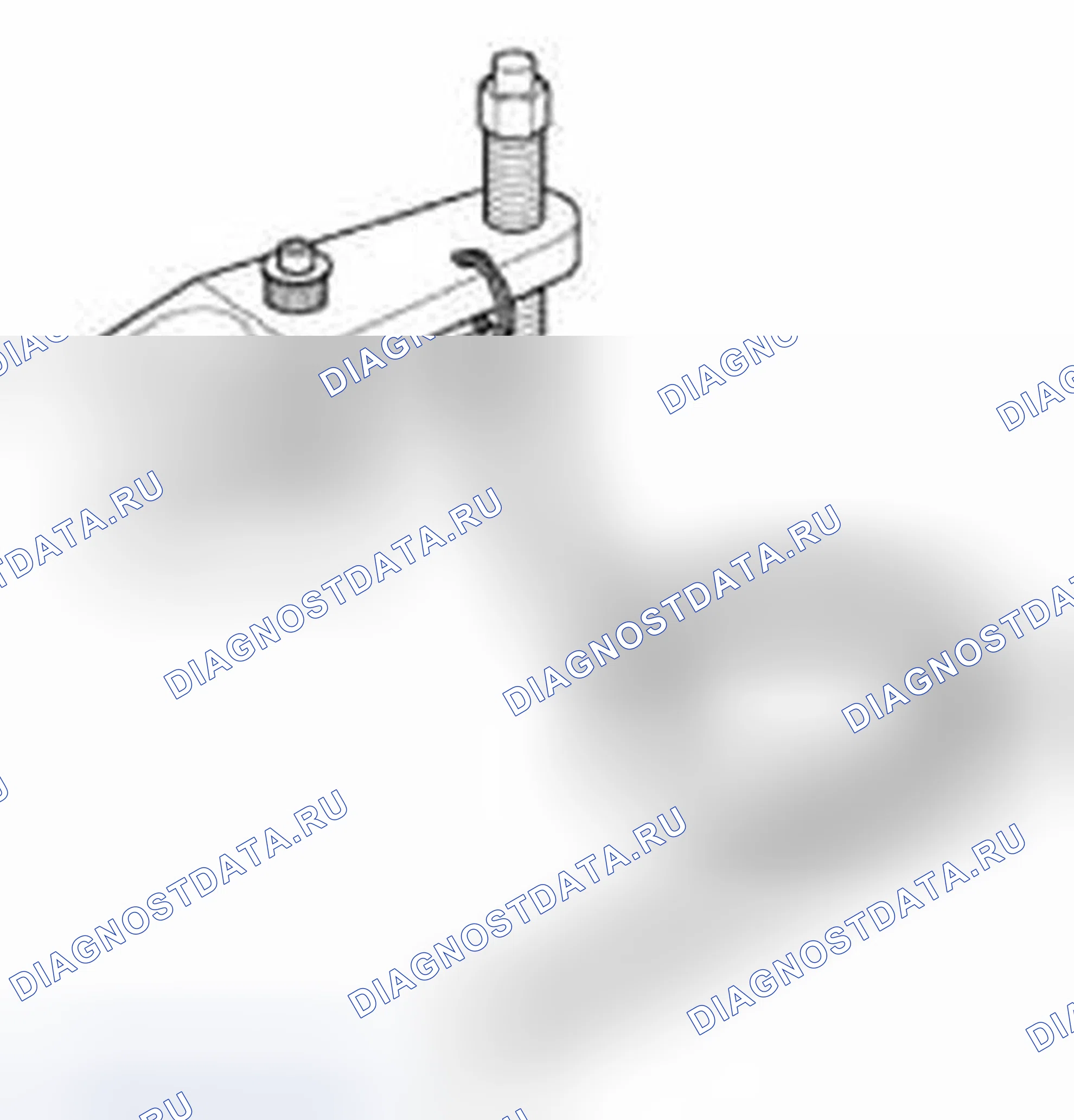 Рис. 627: Снятие и установка болтов задних колес (барабанный тормоз). Honda Civic IX