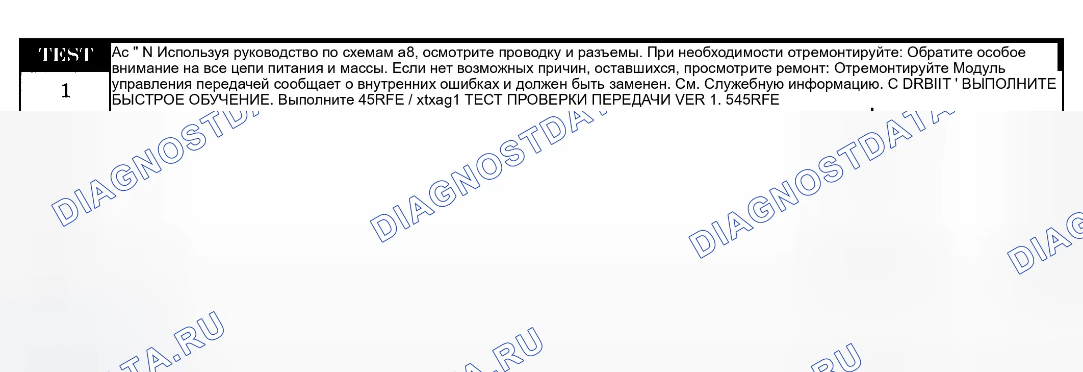 Рис. 1135: Диагностическая процедура. Dodge Pickup R1500 