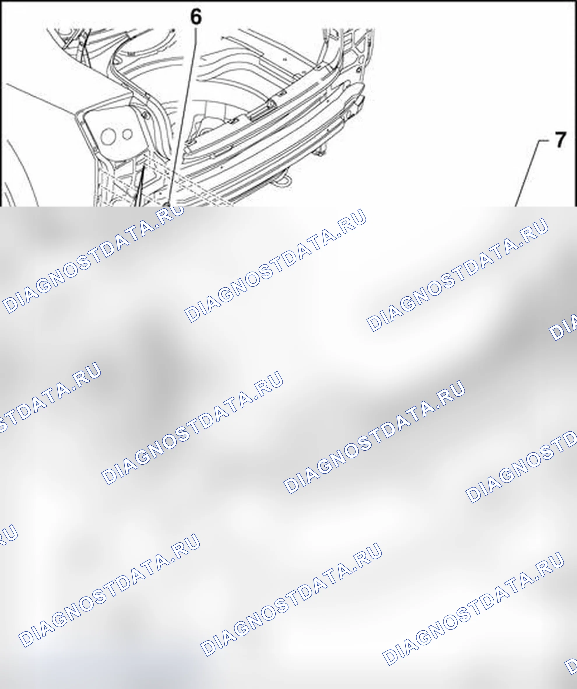 Рис. 164: Молдинги бокового удара, замена. Audi S4 B7