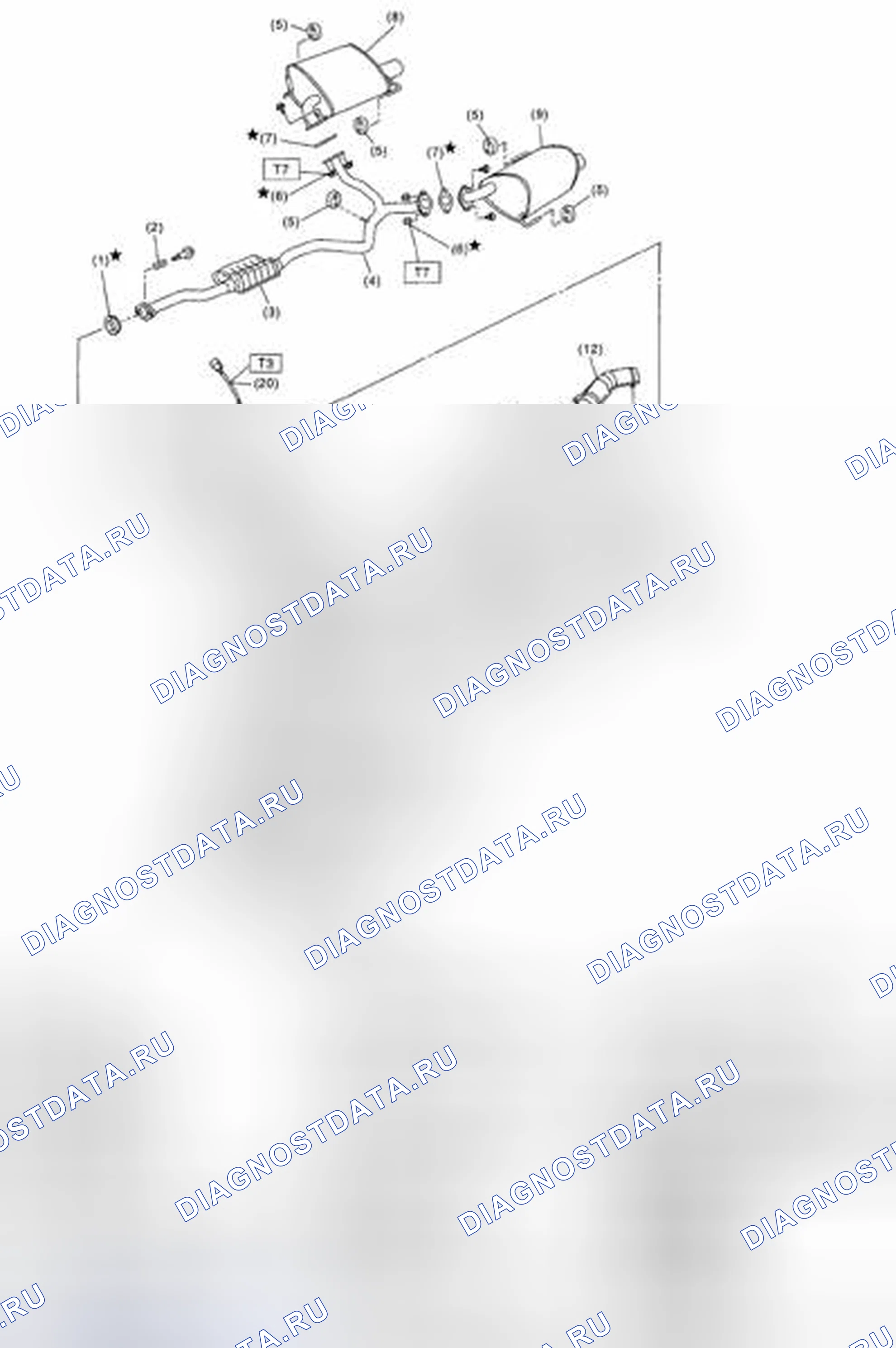 Рис. 3: КОМПОНЕНТ. Subaru Legacy BL/BP рестайлинг