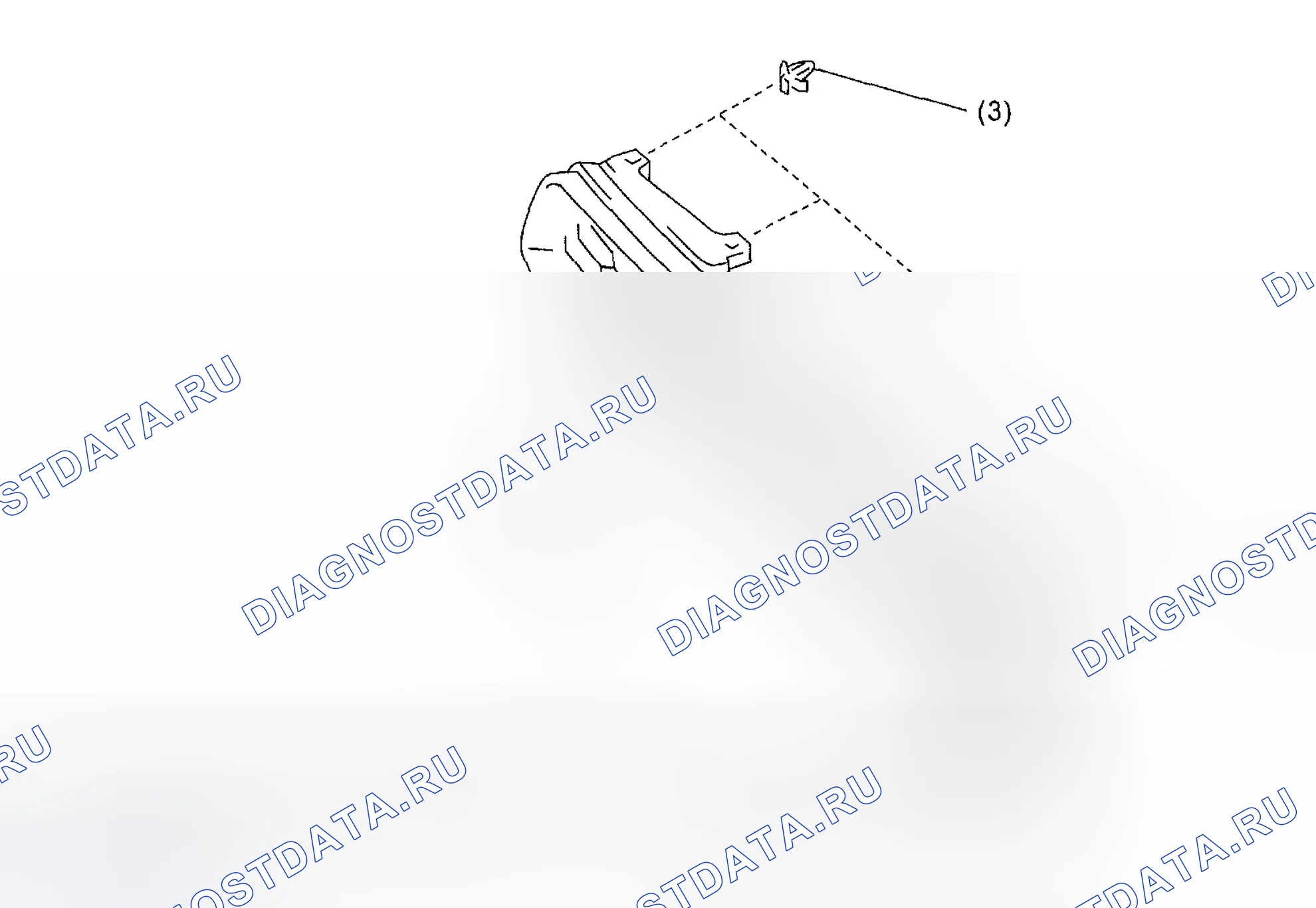 Рис. 1: ПЕРЕДНЯЯ РЕШЕТКА. Subaru Impreza GD/GC/GG рестайлинг