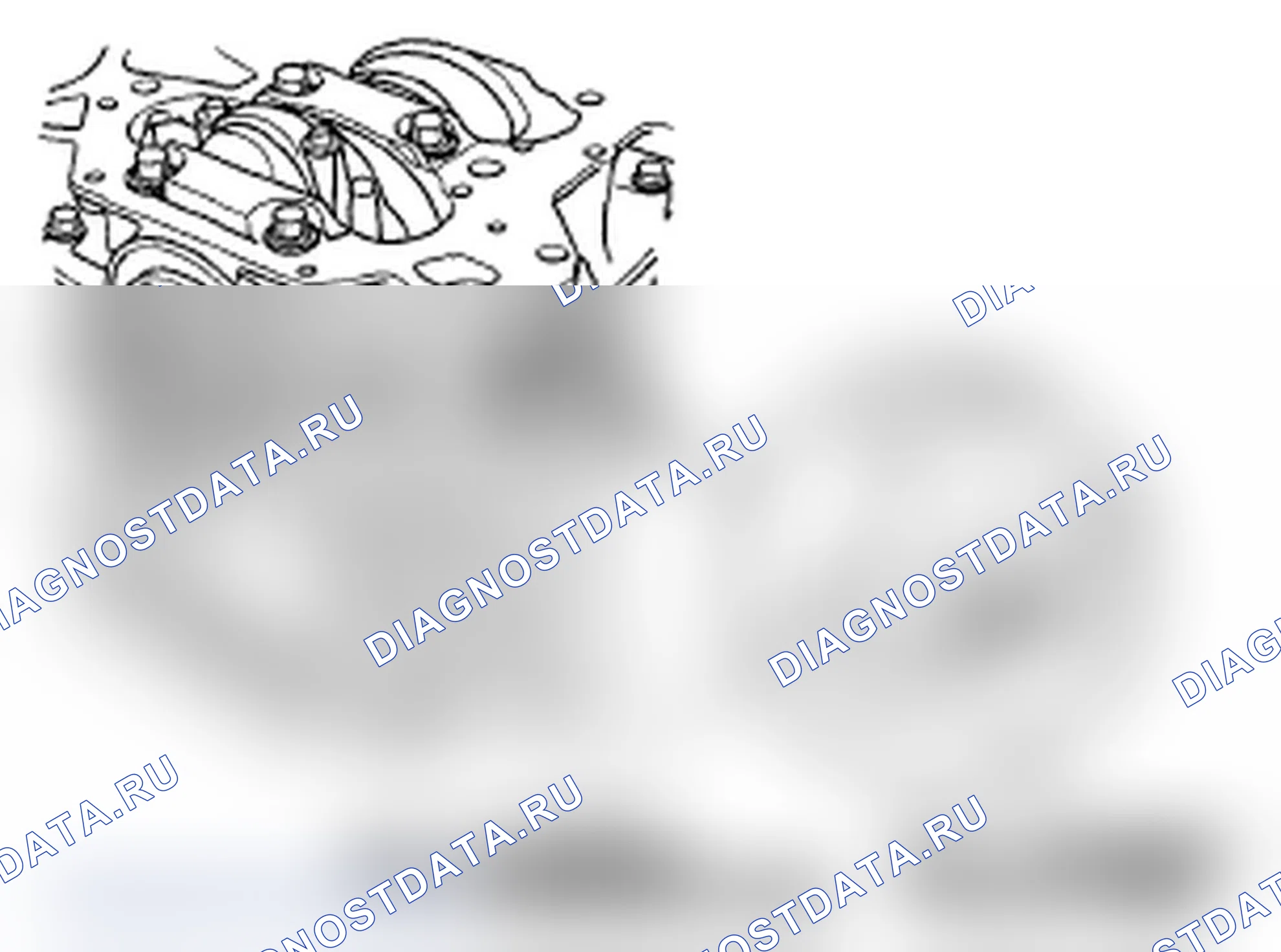 Рис. 245: Выбор основного подшипника. Acura RDX I