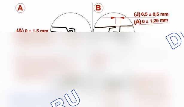 Идентификация: зазоры и выравнивание — c4ef09hd. Peugeot 207 Compact I